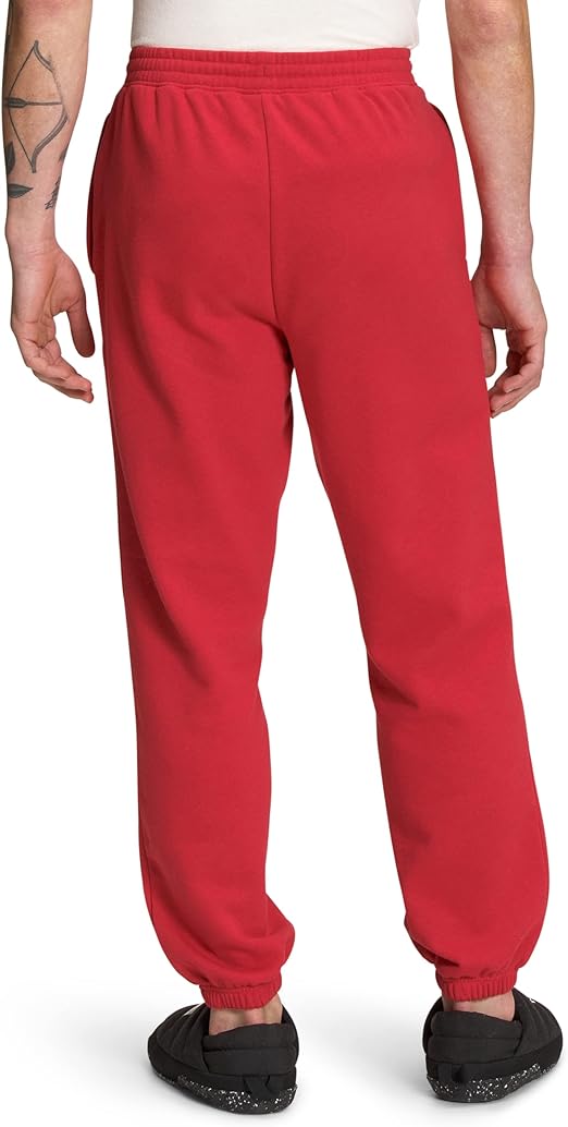 The North Face Men's Half Dome Sweatpant, TNF Red/TNF White-Small