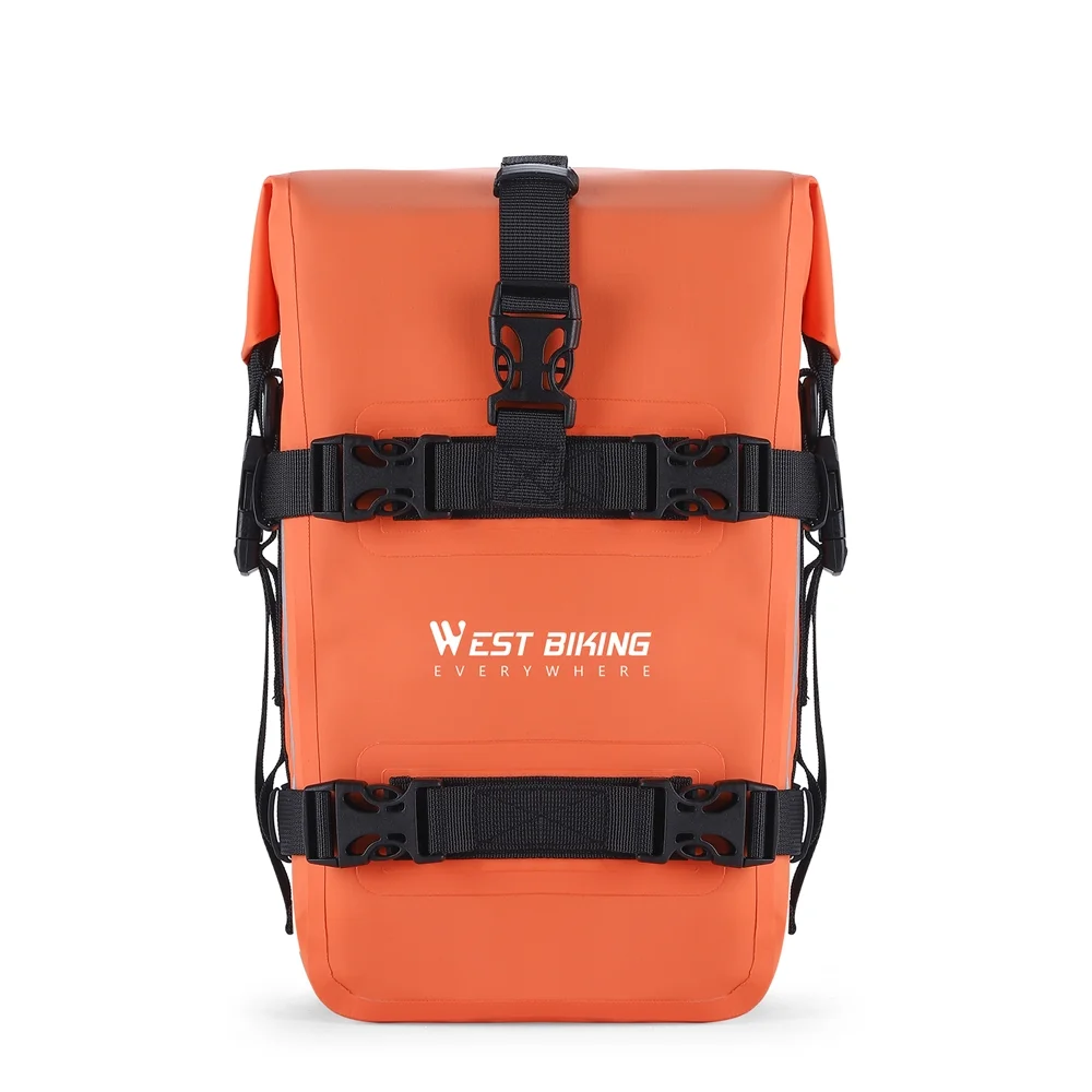 Apexeon Motorcycle Accessory, Waterproof 5L Side Frame Bag for Riding Tools, Universal Storage