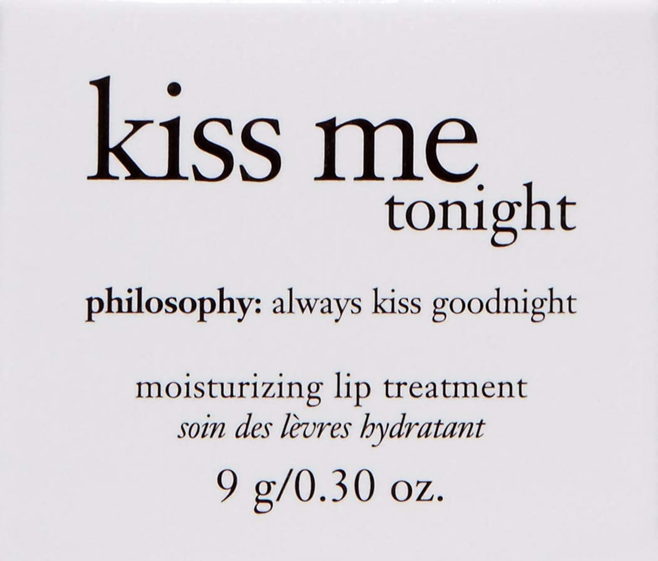 Philosophy Kiss Me Tonight moisturizing lip treatment 9g/0.30oz