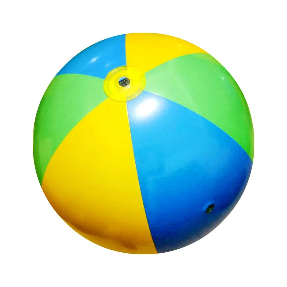 Ludlz Kids Inflatable Beach Sprinkler Water Spray Ball Spring Summer Water Sports Splash Spray Toy for Garden, Backyard Activities & Parties 30”