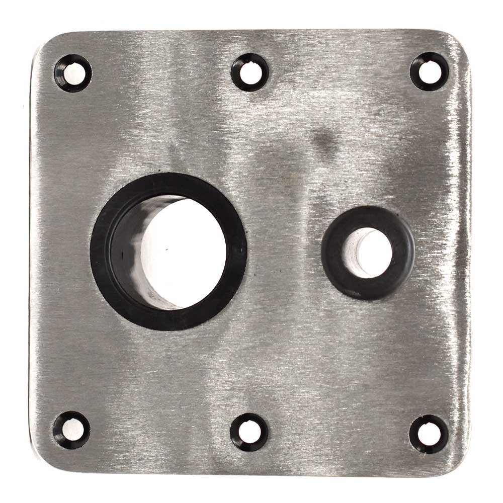 Springfield Boat Ski Pylon Base 3640045-S | Lowe Drop-In 7 Inch Satin