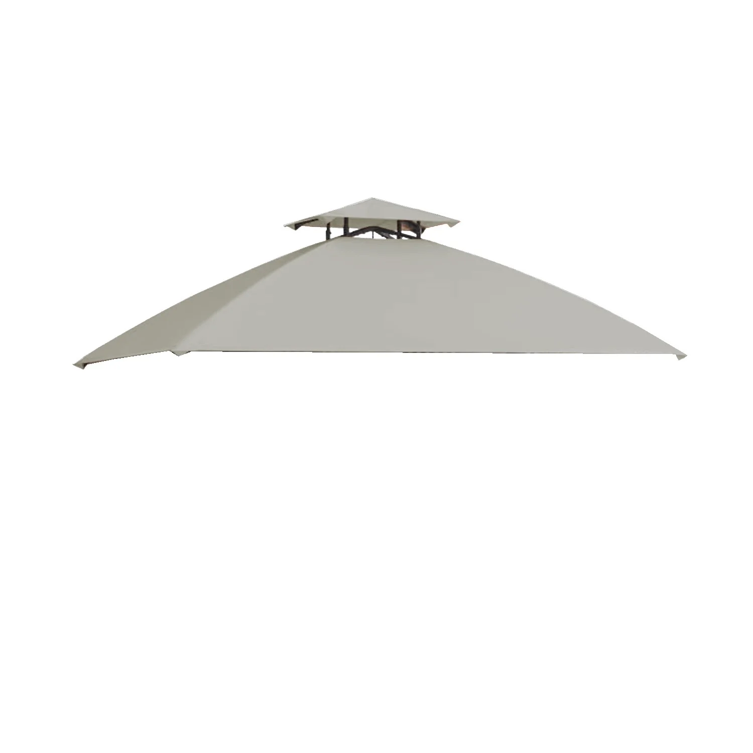 Garden Winds Replacement Canopy Top Cover for Westbrook Grill Gazebo - Riplock 350 - Slate Gray