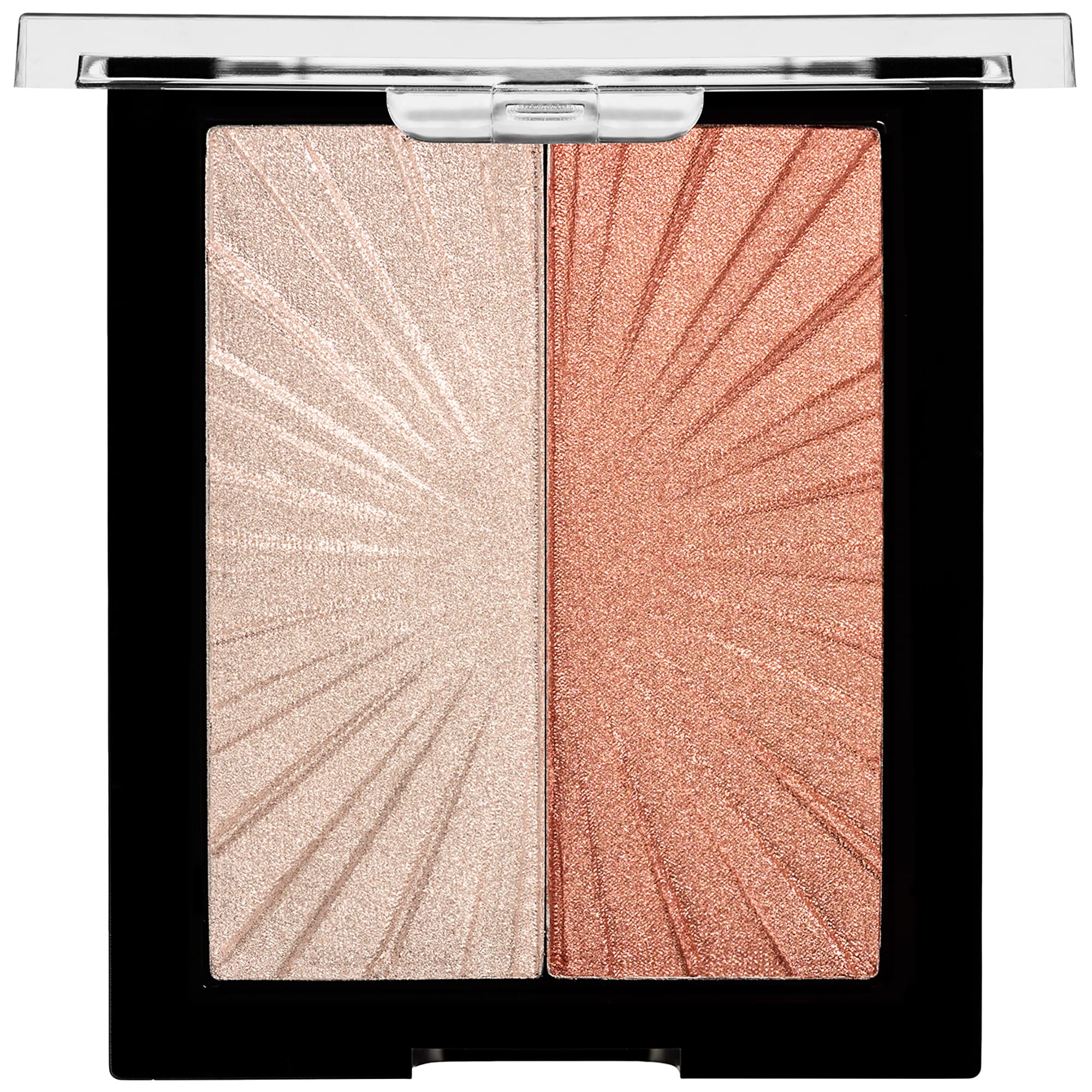 wet n wild MegaGlo Blushlighter Blush & Highlighter Duo, Shimmer Metallic (Pack of 32)