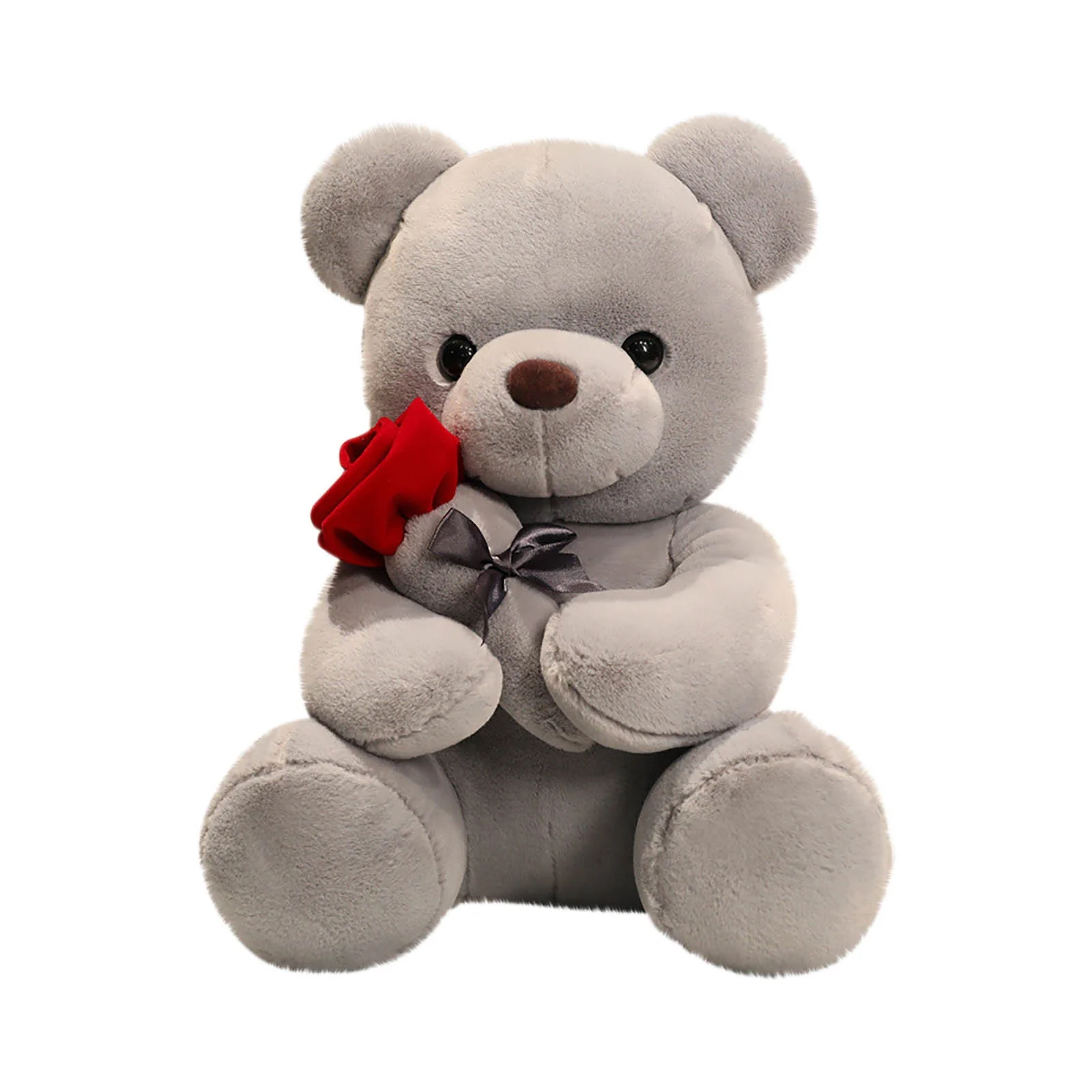 KQJQS Adorable Plush Teddy Bear - Stuffed Animal Toy for Valentines Day Gift and Party Decoration