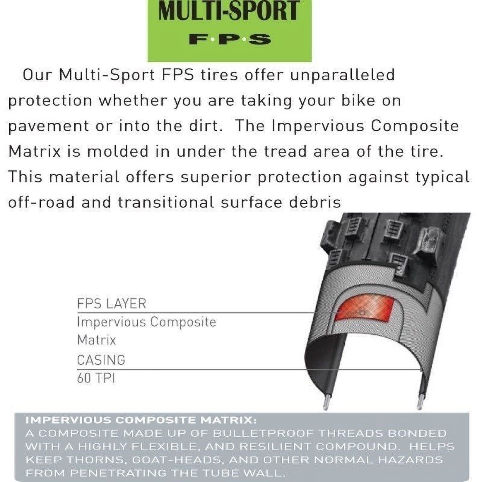 Serfas Vida Hybrid Tire With Fps, 700X38