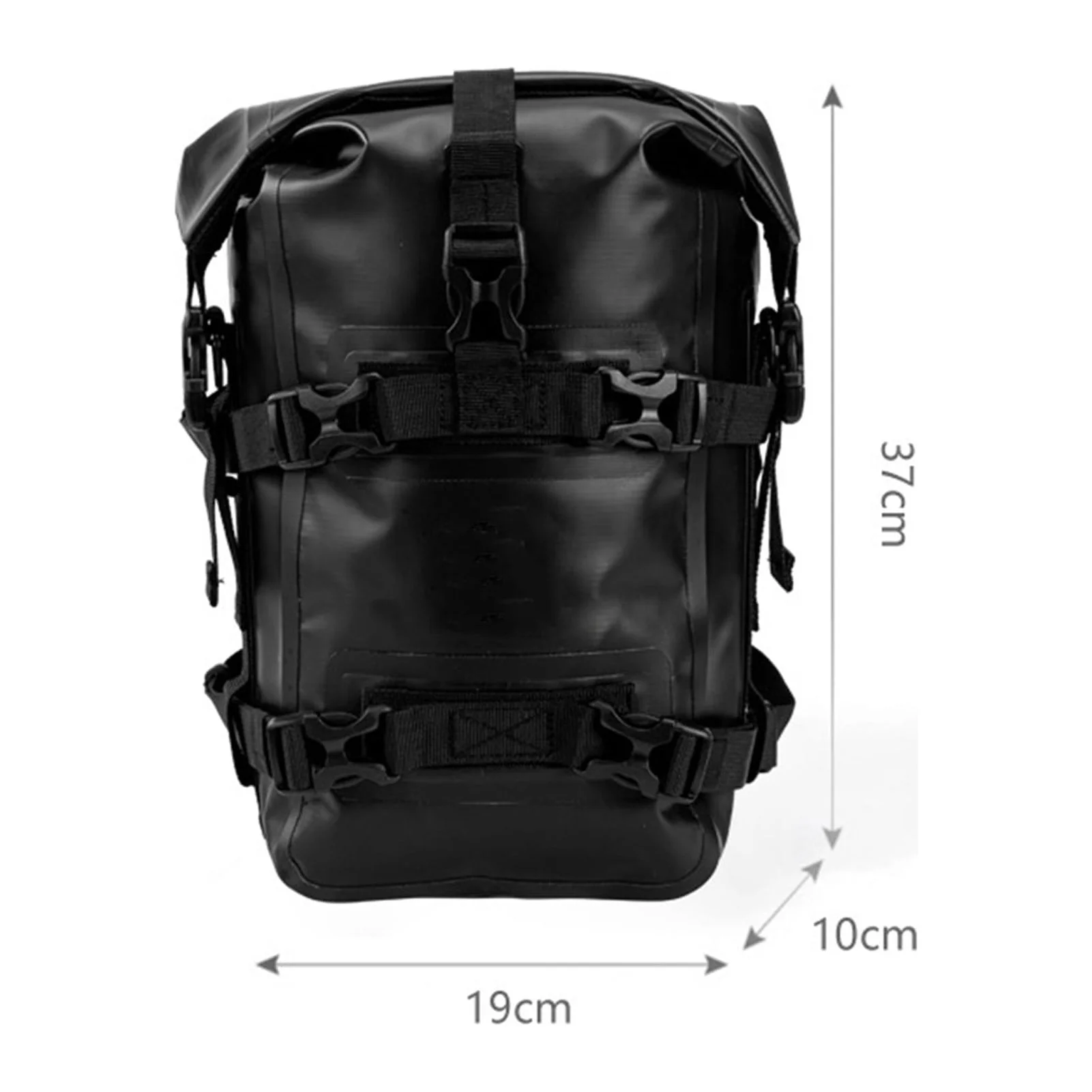 Docooler Motorcycle  Frame Bag Motorbike Side Bag Full Waterproof 8L Motorcycle Bag Can be as Shoulder Bag or Sling Bag