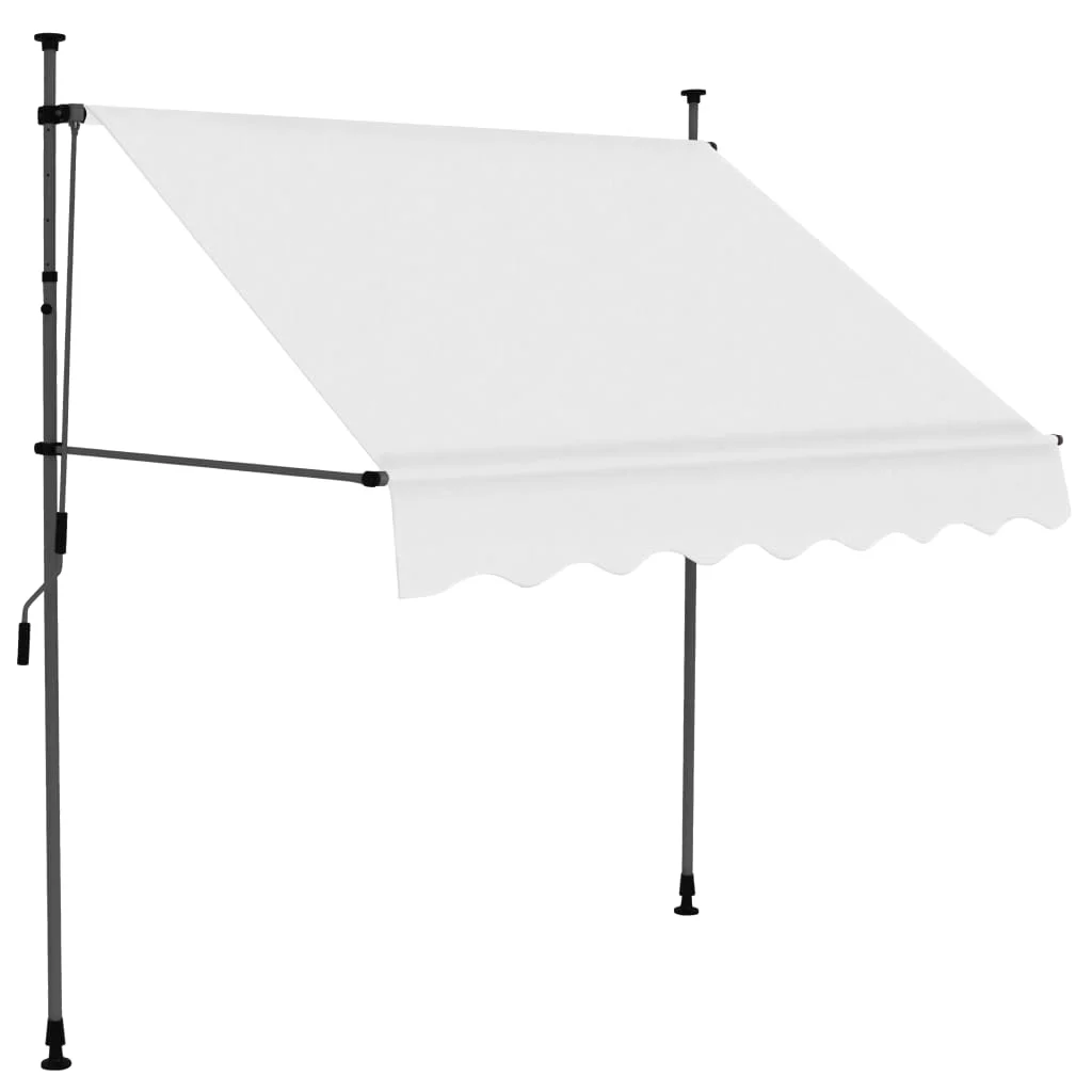 Anself Manual Retractable Awning with 39.4