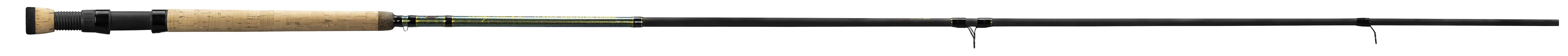 Lew's Wally Marshall Classic Signature Spinning Fishing Rod, 10-Foot 1-Piece Rod, Cork Handle, Black