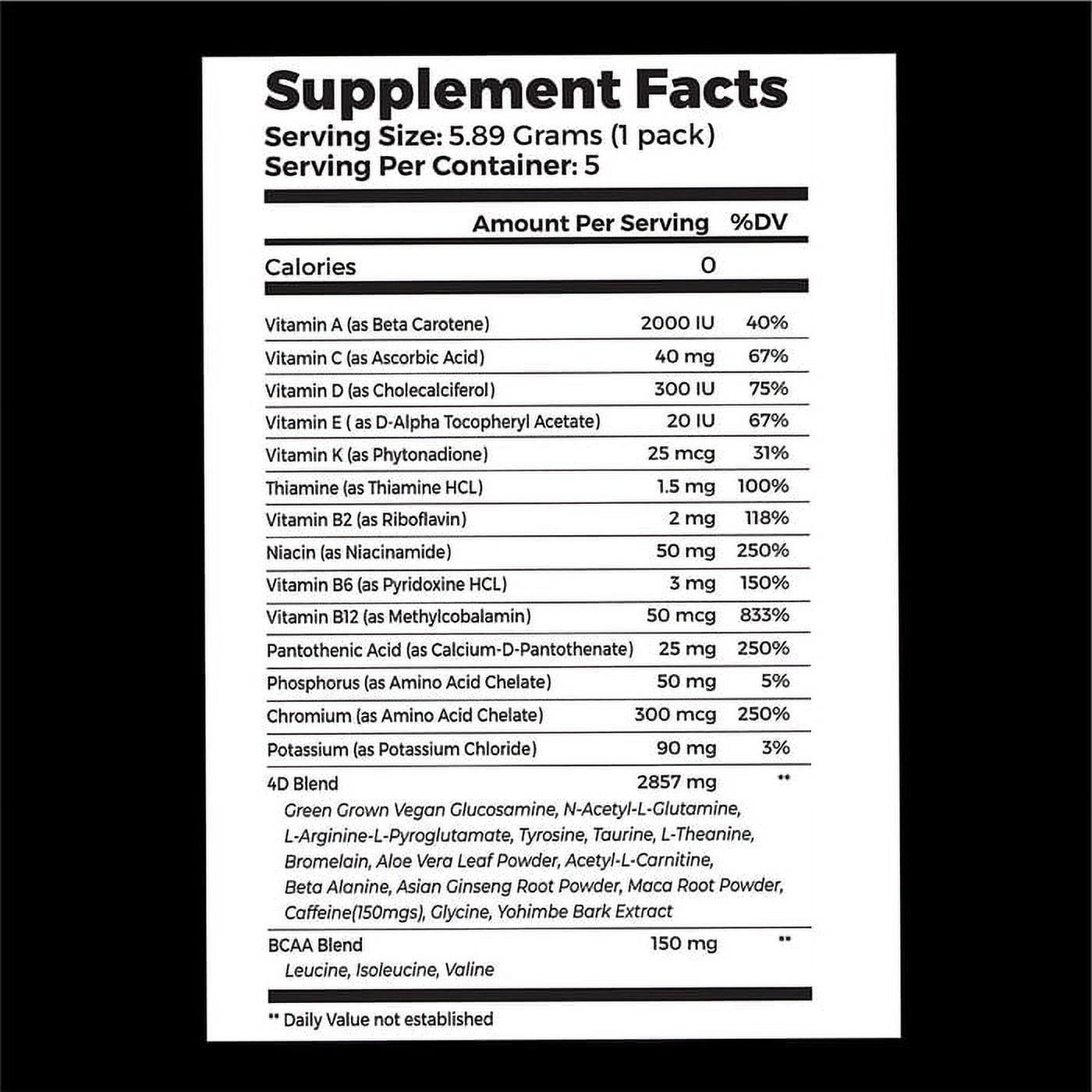4D Lemon Lime 25 unit box