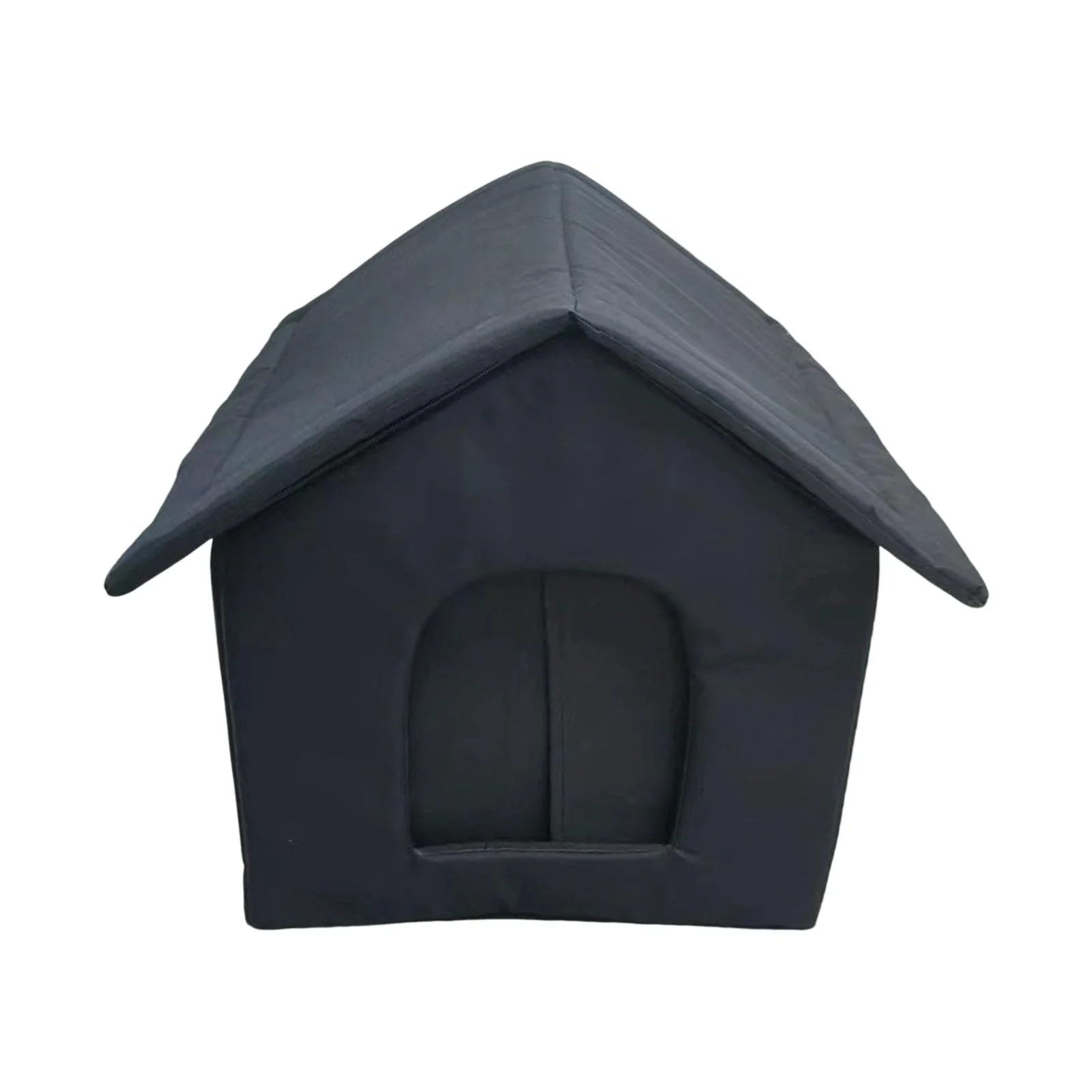 Oxford Cloth Outdoor Feral Cats Warm House Waterproof Tent Furniture Water Resistant Roof Cave Bed Portable Stray Cats Shelter for Winter 40cmx35cmx40cm