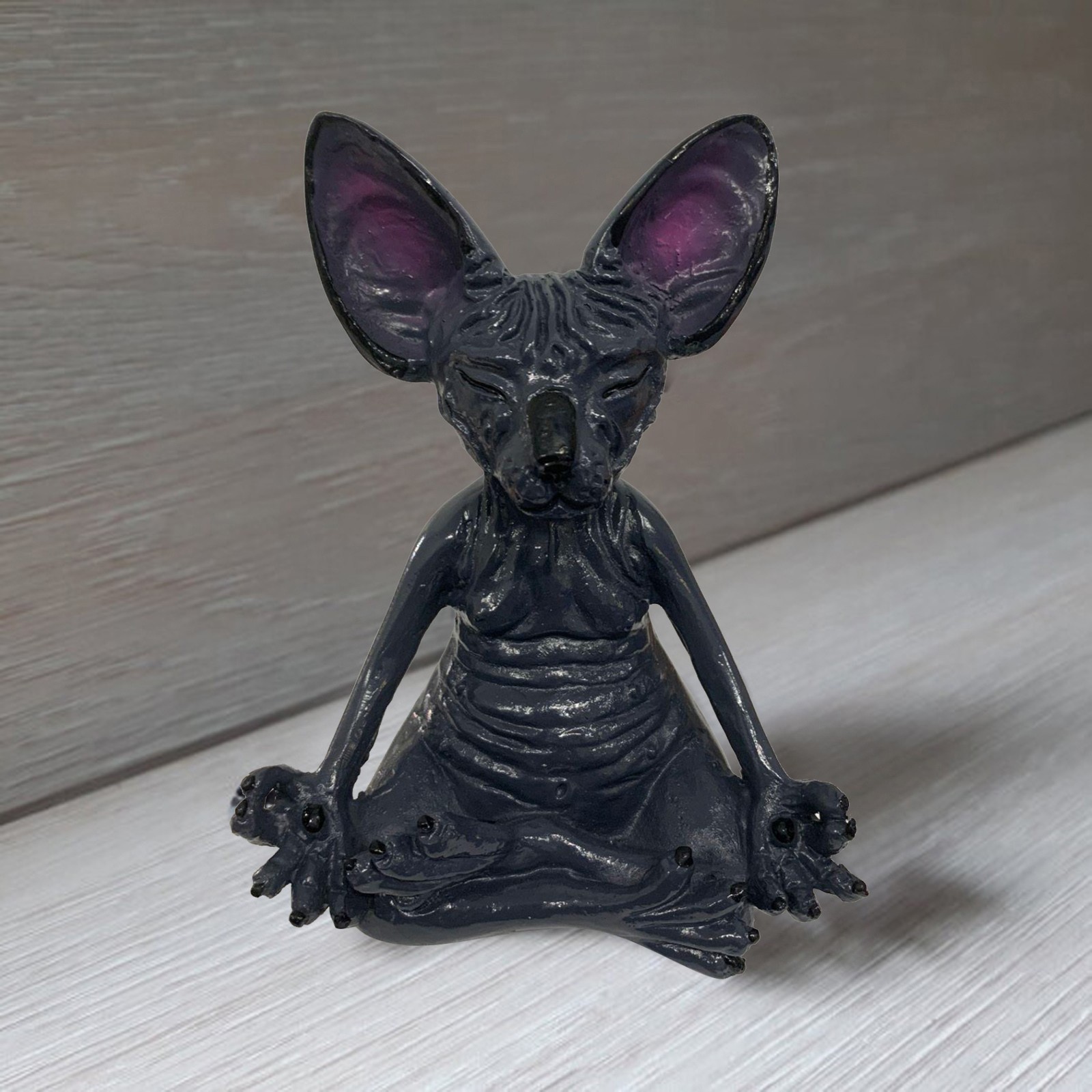 Otemrcloc Sphynx Cat Meditate Collectible Figurines Miniature Handmade Decor 2023 one Size - Best Gift