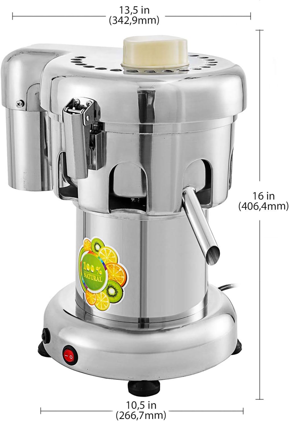 Juicer Machine | Fruit And Vegetables Juice Maker | Stainless Steel Blades | Juice Extractor | 110V