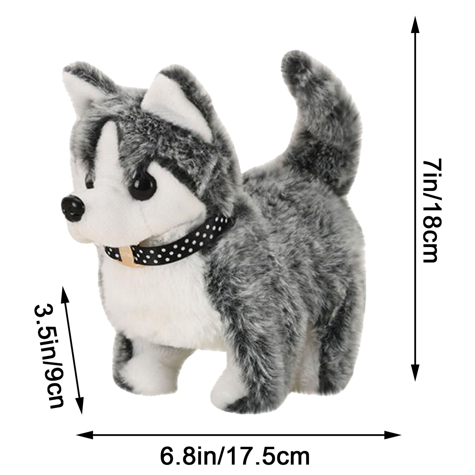 Clearance!KANY Holiday Dog Toys Gifts Simulation Plush Dog Toy Electric Plush Toy Dog Can Walk Men and Women Children Toy Gifts Plush Toy for Pet Dogs #2