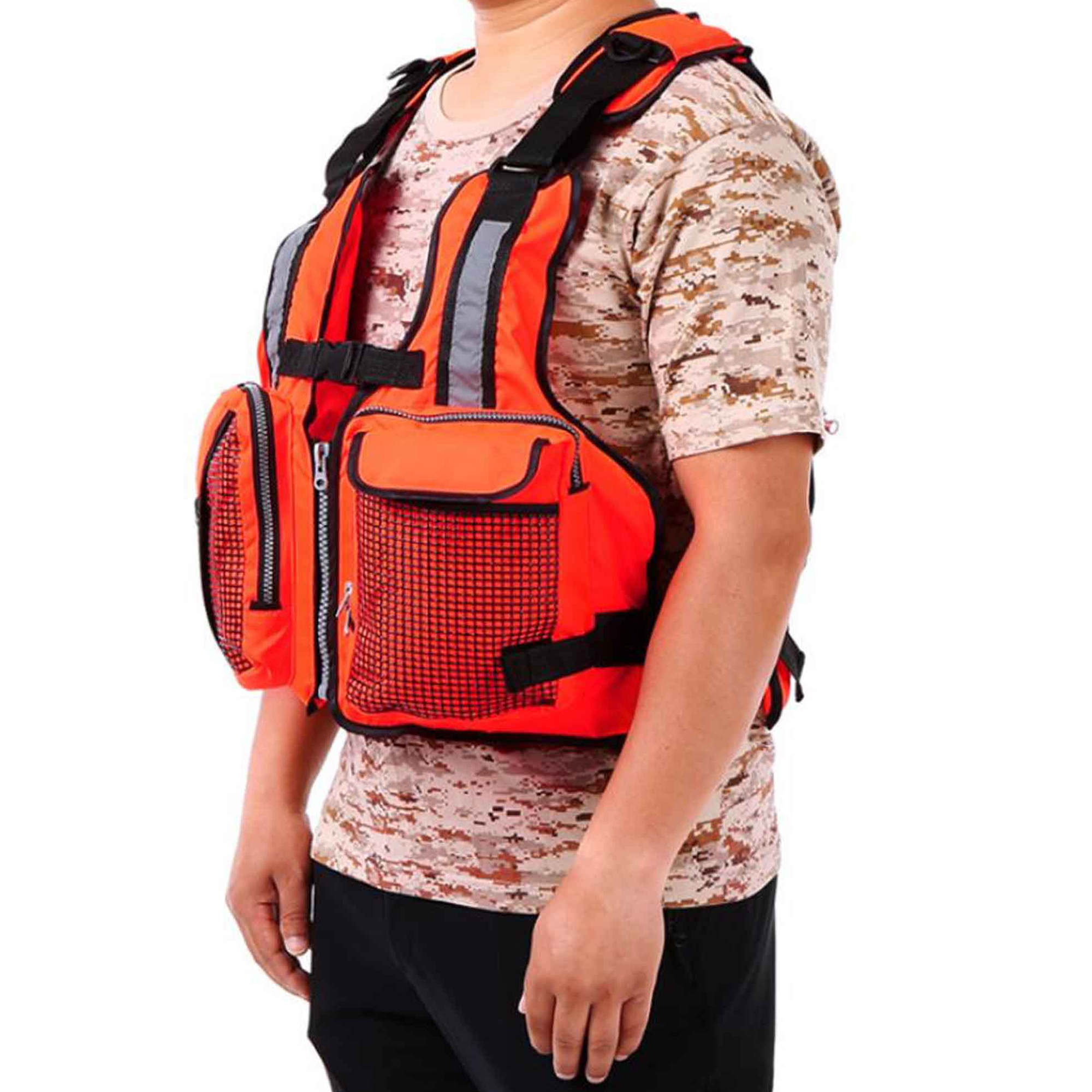 Wassery Adult Universal Classic Series Life Jacket Personal Adjustable Floatation Device