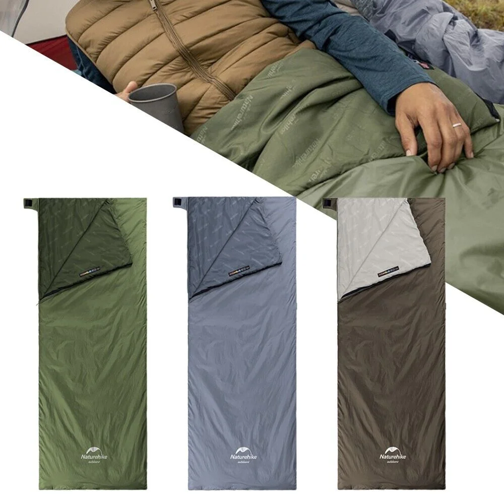 Naturehike Camping Hiking Envelope Sleeping Bag LW180 Ultralight Waterproof-New