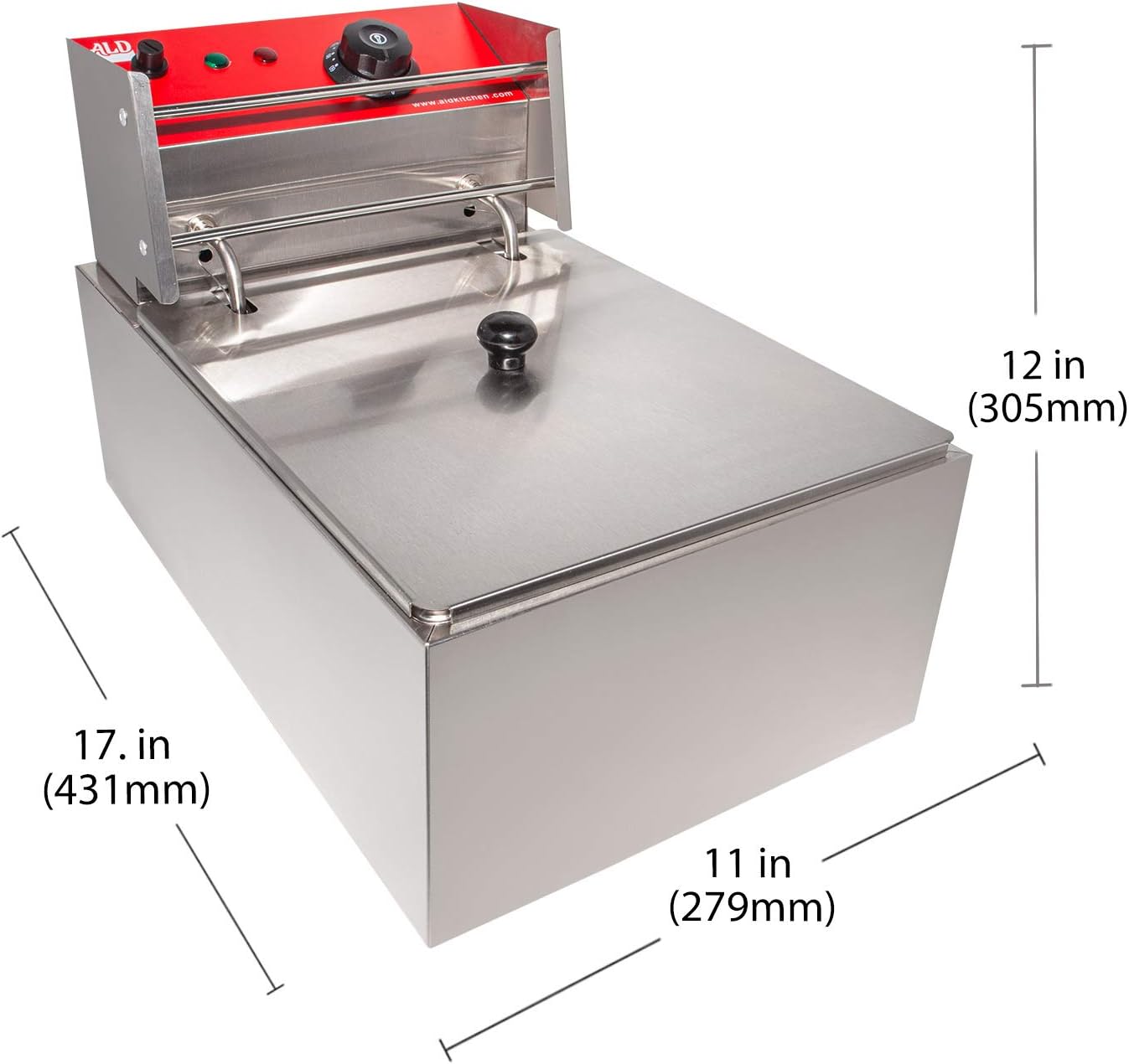Deep Fryer | Stainless Steel | 1 & 2 Baskets (1-Basket)