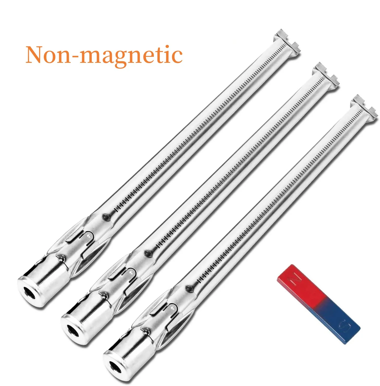 62752 304 Stainless Steel Grill Burner Replacement for Weber Genesis 300 Series - Genesis E310 E320 E330 S310 S320 S330