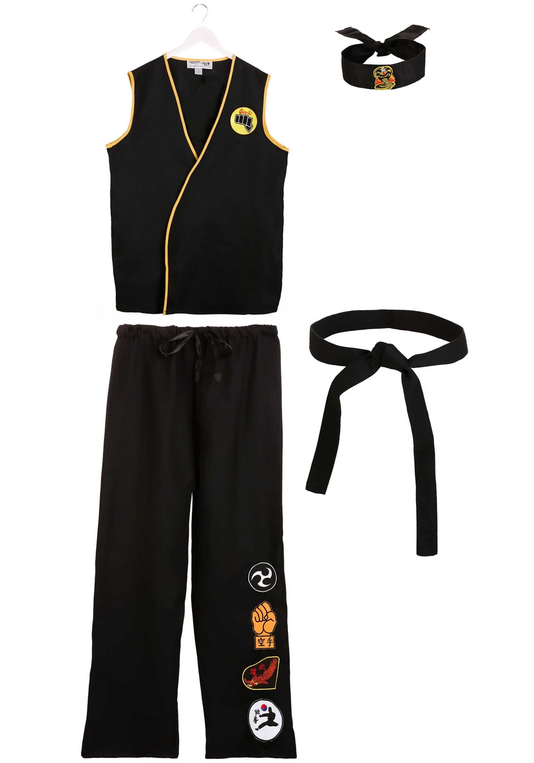 Karate Kid Cobra Kai Men's Costume