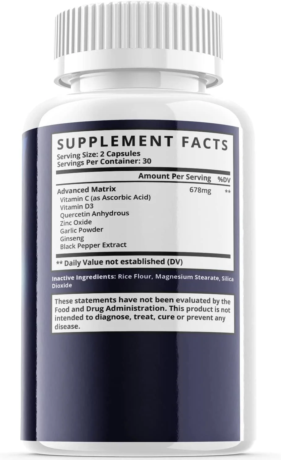 (1 Pack) VisiFree - Revolutionary Advanced Vision Matrix Formula - Supports Healthy Vision - Dietary Supplement for Eyes Sight - 60 Capsules