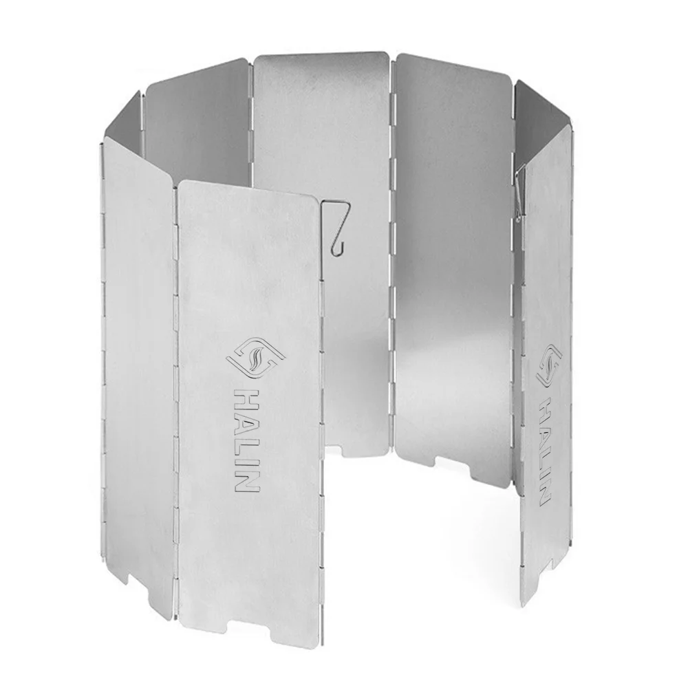 HALIN Ultralight Portable Camping Stove with Windshield, 3500W Power, Suitable for Backpacking Hiking, Quick Heating