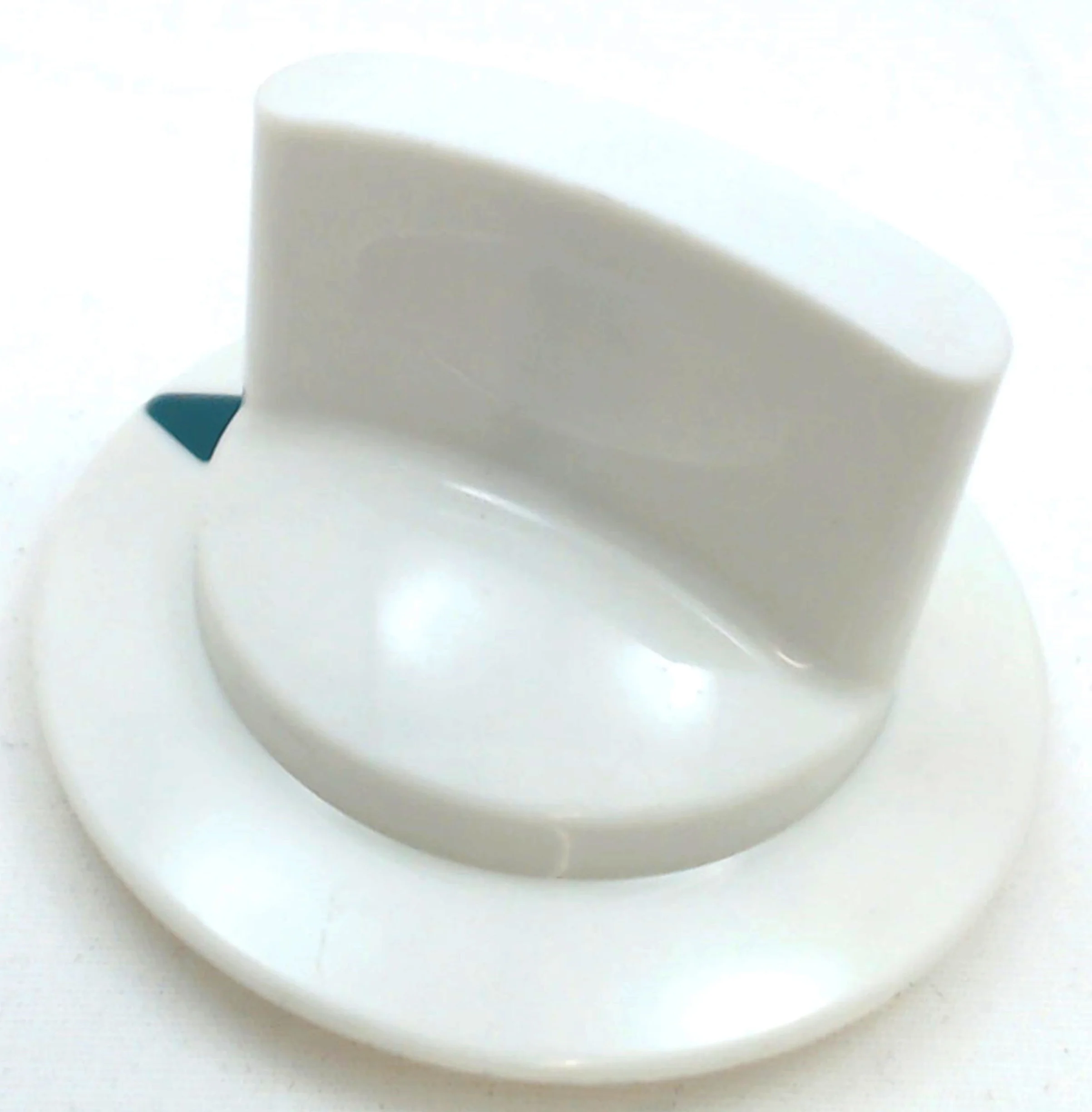 3 Pk, Dryer Timer Knob, White, for General Electric, AP3995164, WE1M652