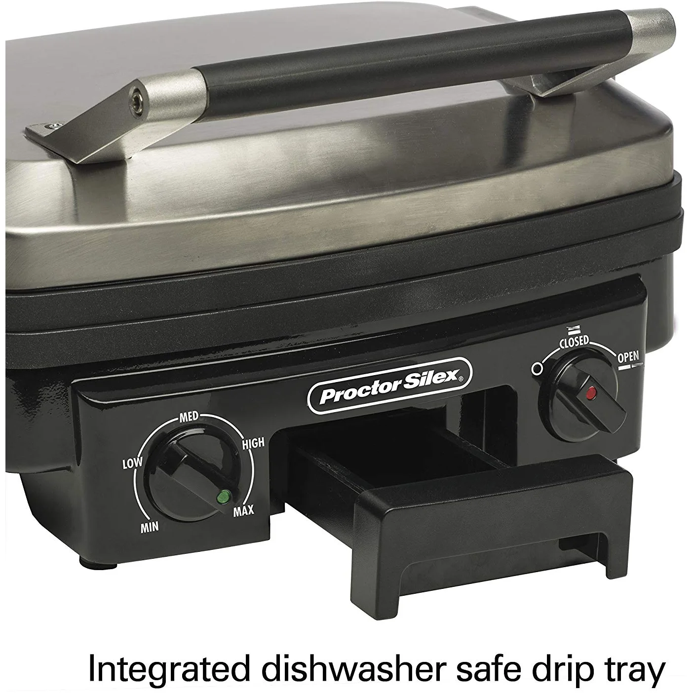 Proctor Silex Contact Grill with Reversible Grids