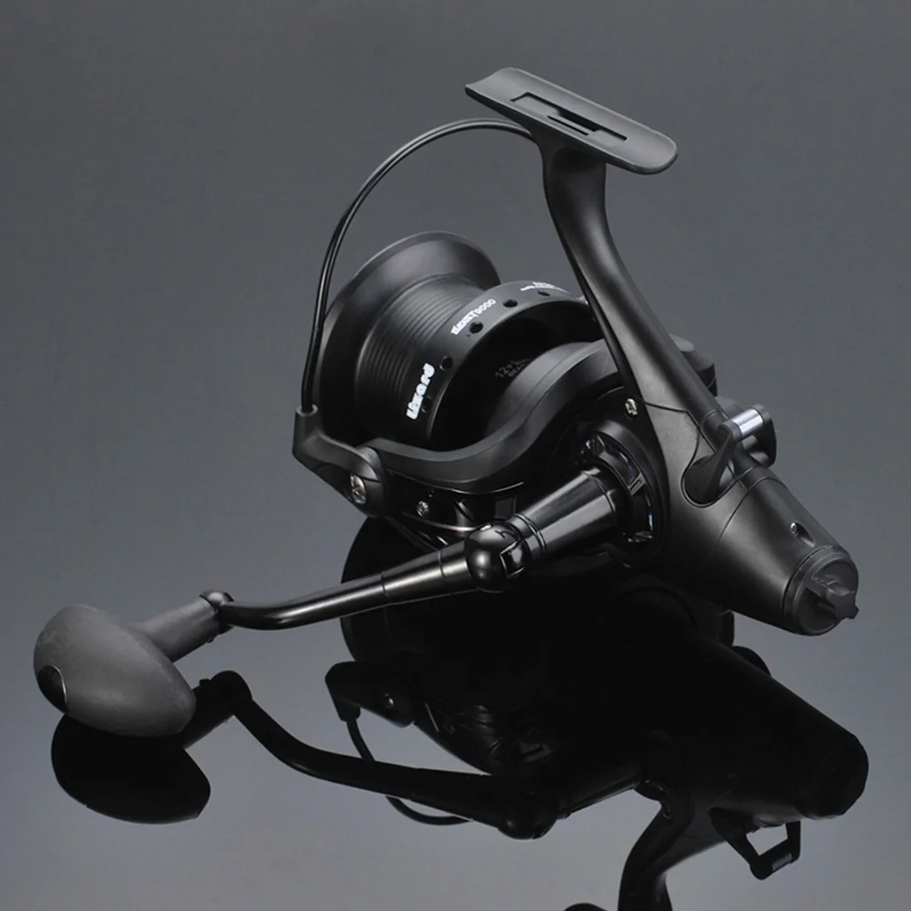 lizard 12+1 BB Reel with Front and Rear Double Drag Carp Fishing Reel Left Right Interchangeable for Saltwater Freshwater