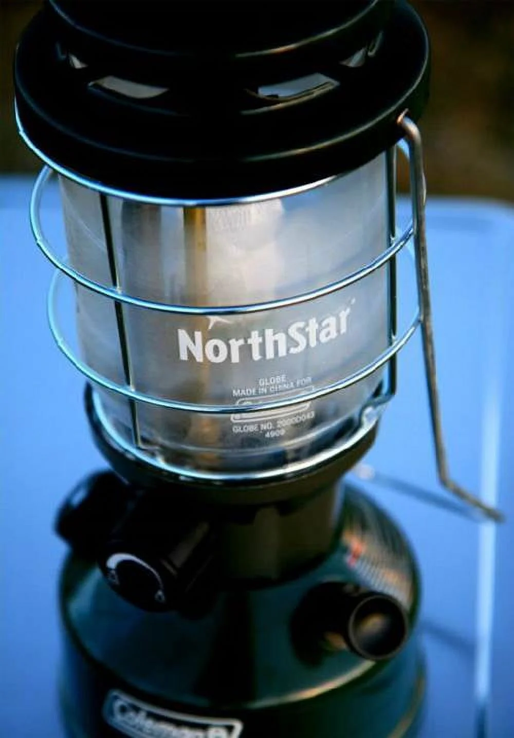 Coleman Lightweight Northstar Dual Fuel Instastart Camping Lantern with Metal Guard