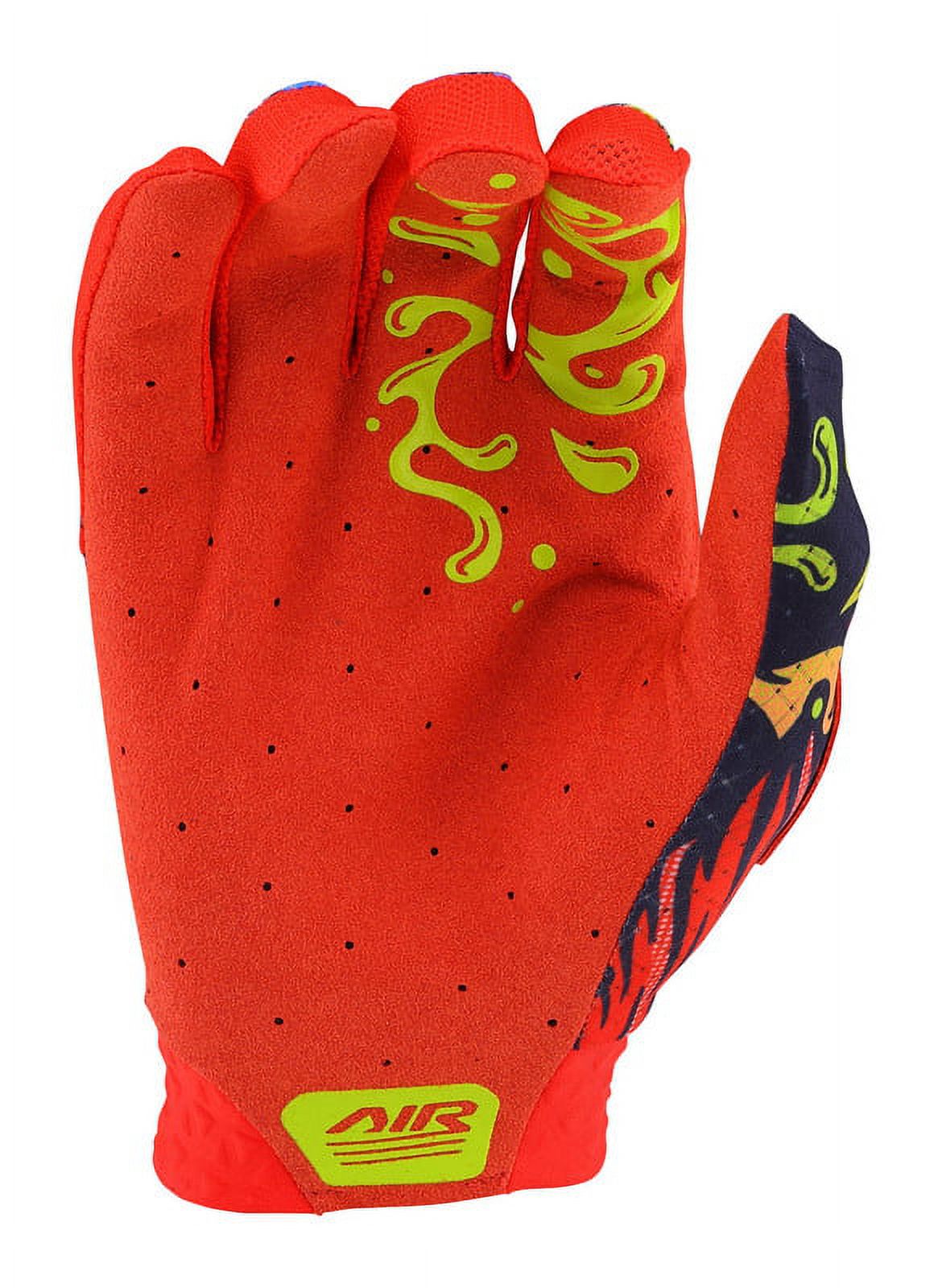 Troy Lee Designs Air Bigfoot LE Mens MTB Mountain Bike Gloves Red/Navy SM