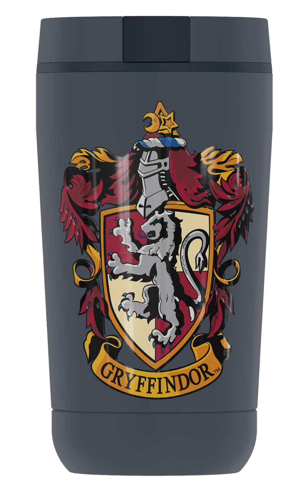Harry Potter Gryffindor House Crest, GUARDIAN COLLECTION BY THERMOS Stainless Steel Travel Tumbler, Vacuum insulated & Double Wall, 12oz