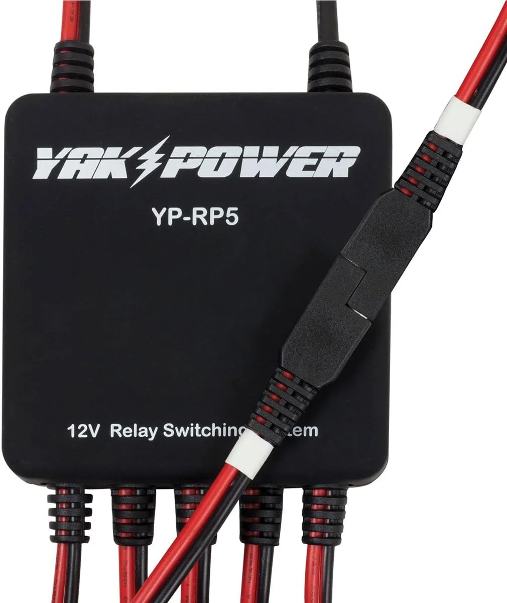Yak-Power Power Port with Wire and SAE Connector for Kayaks