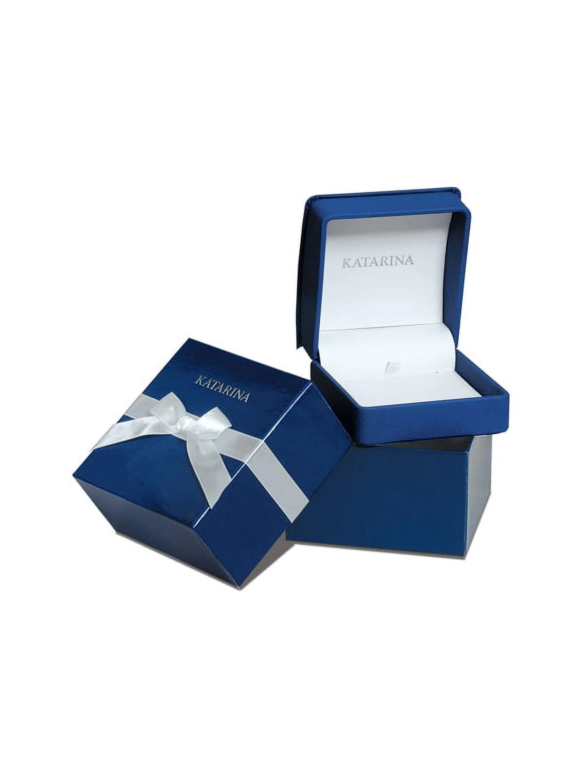 Prong Set Diamond Infinity Tear Drop Pendant Necklace in 14K White Gold (1/6 cttw, G-H, I2/I3)