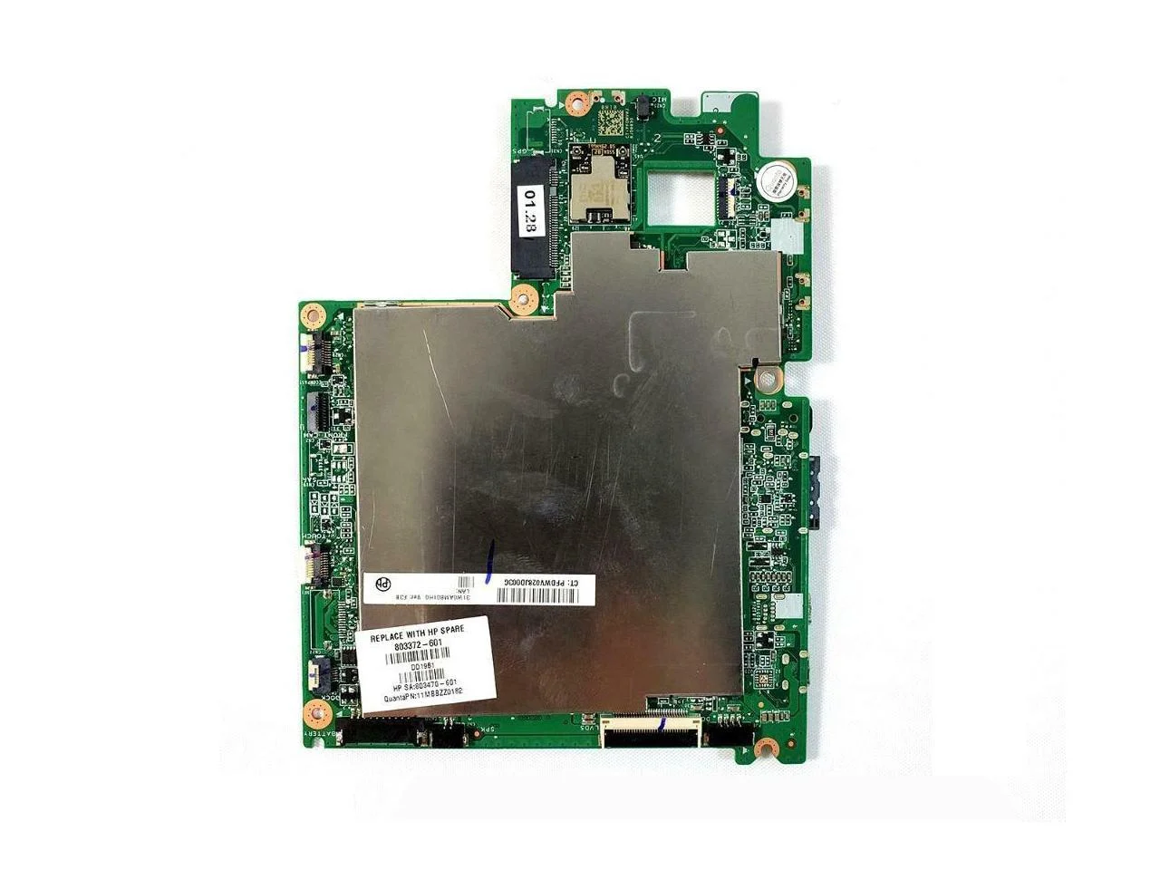 Pre-Owned HP Pro Tablet 10 Motherboard 803470-601 Intel Z3735F 1.33 GHz 2GB 64GB For 10.1