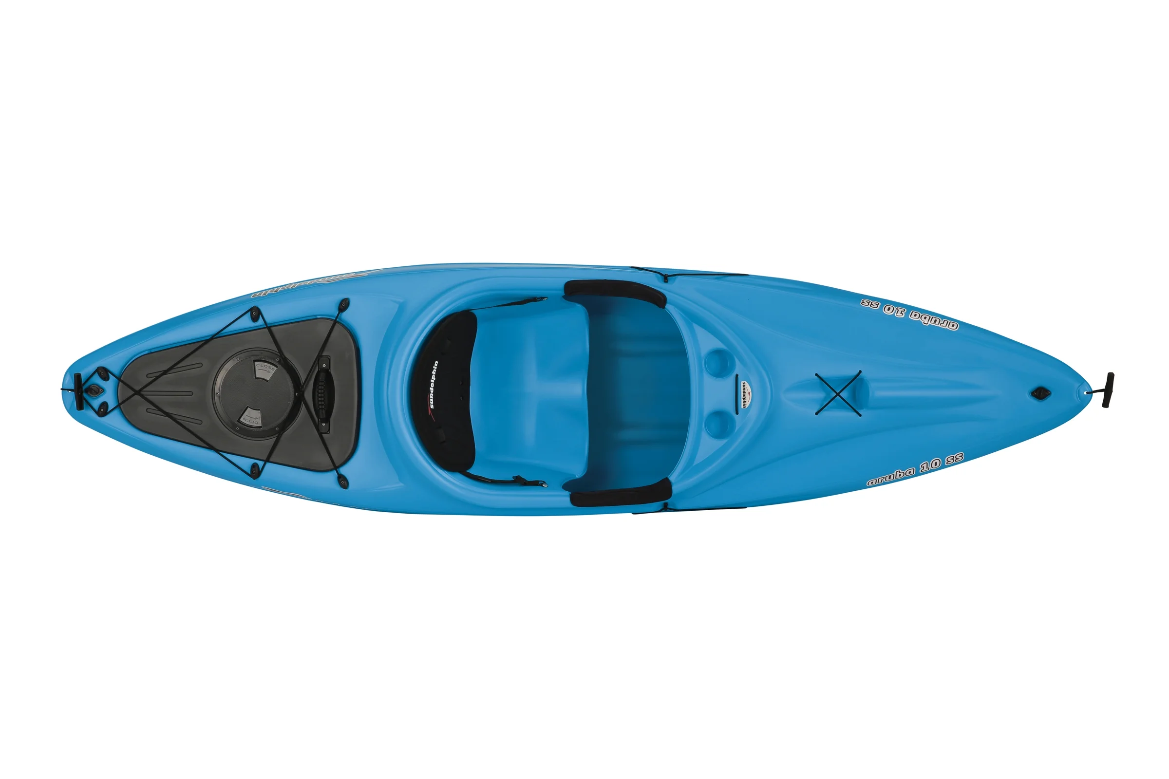 Sun Dolphin Aruba 10 Ss Sit-in Recreational Kayak Ocean, Paddle Included