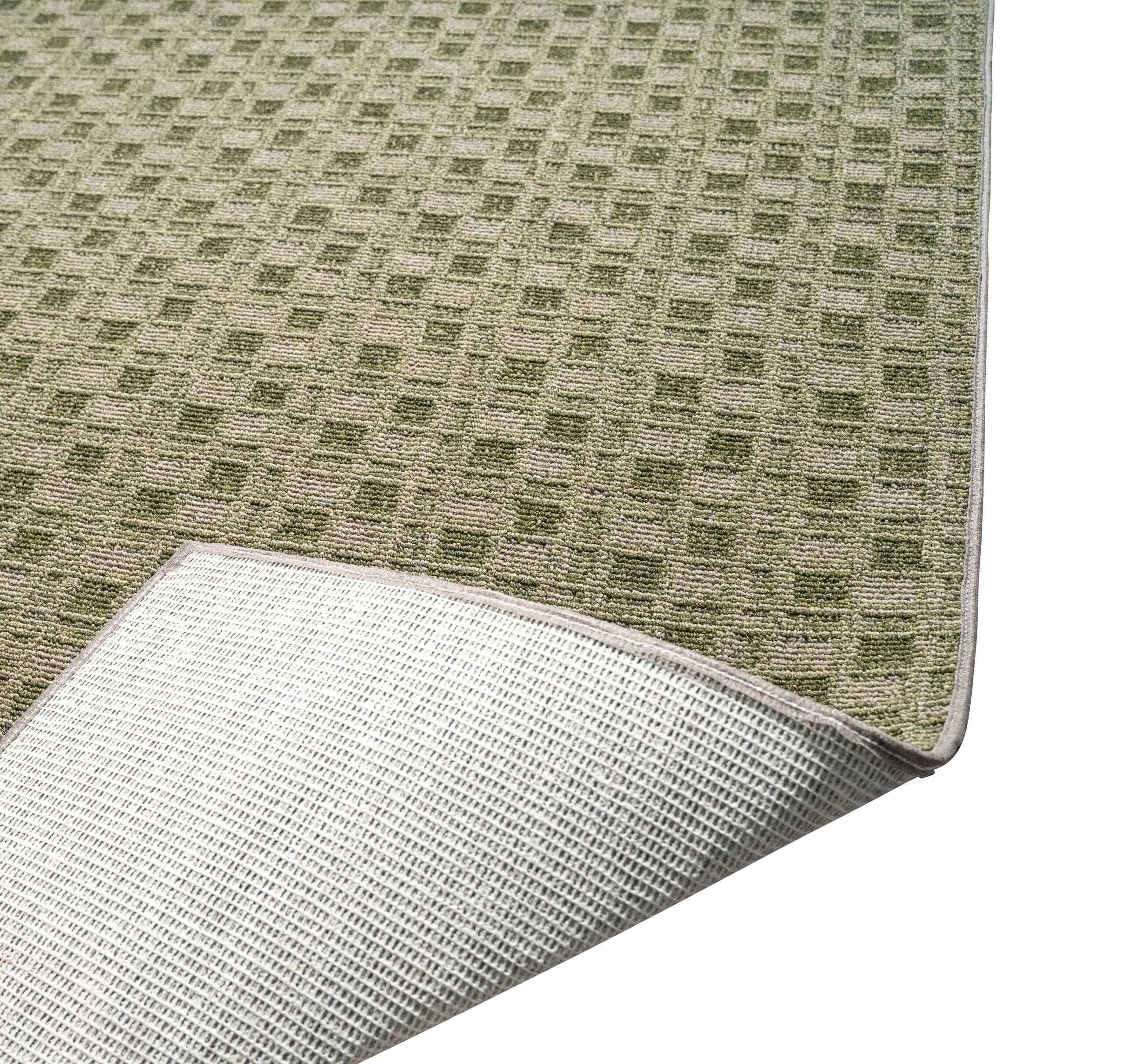 Furnish My Place Abstract Indoor/Outdoor Commercial Color Rug - Green, 2' x 24', Pet and Kids Friendly Rug. Made in USA, Runner, Area Rugs Great for Kids, Pets, Event, Wedding, Floor, Dining Room