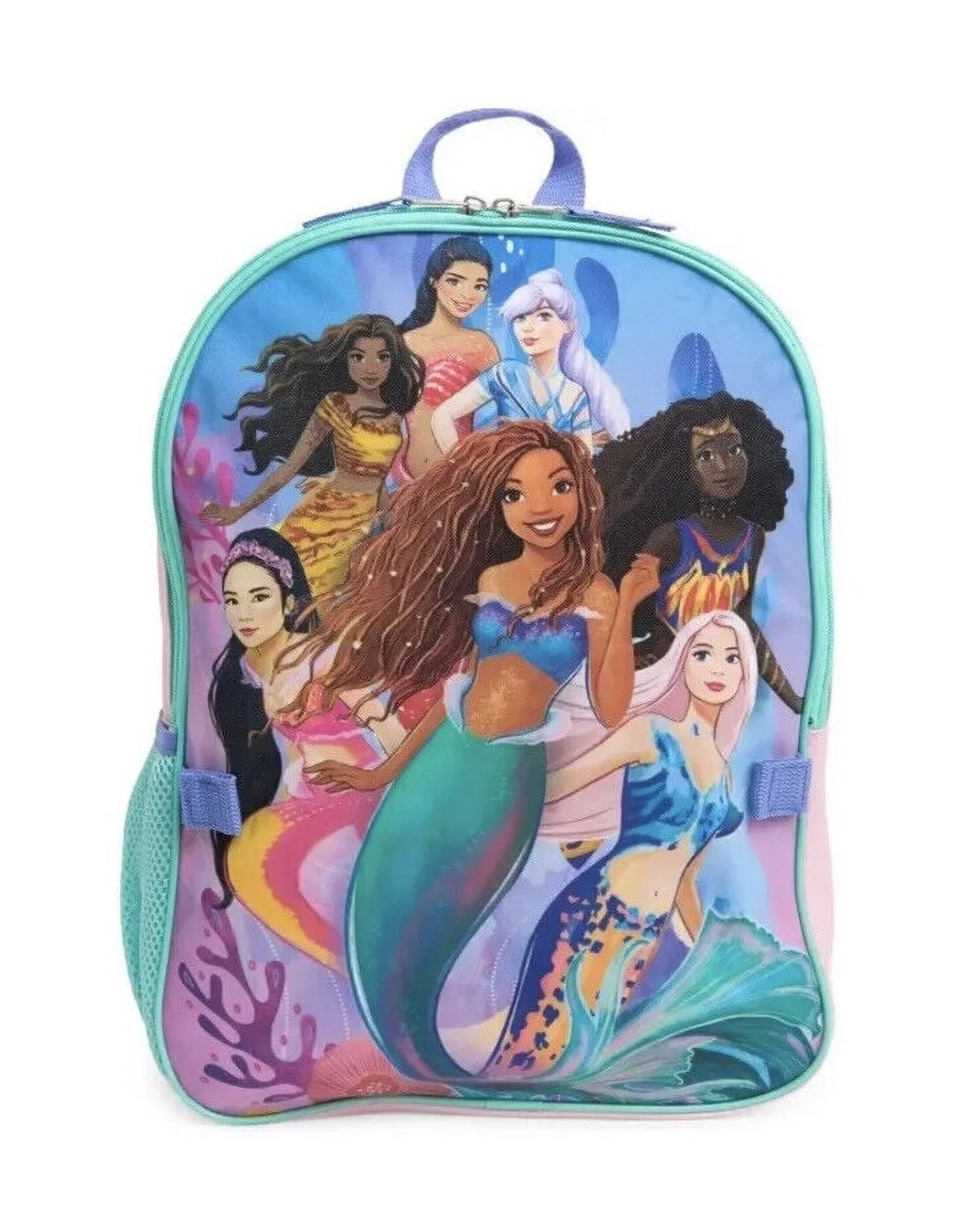 Disney The Little Mermaid Movie Backpack With Lunch Box