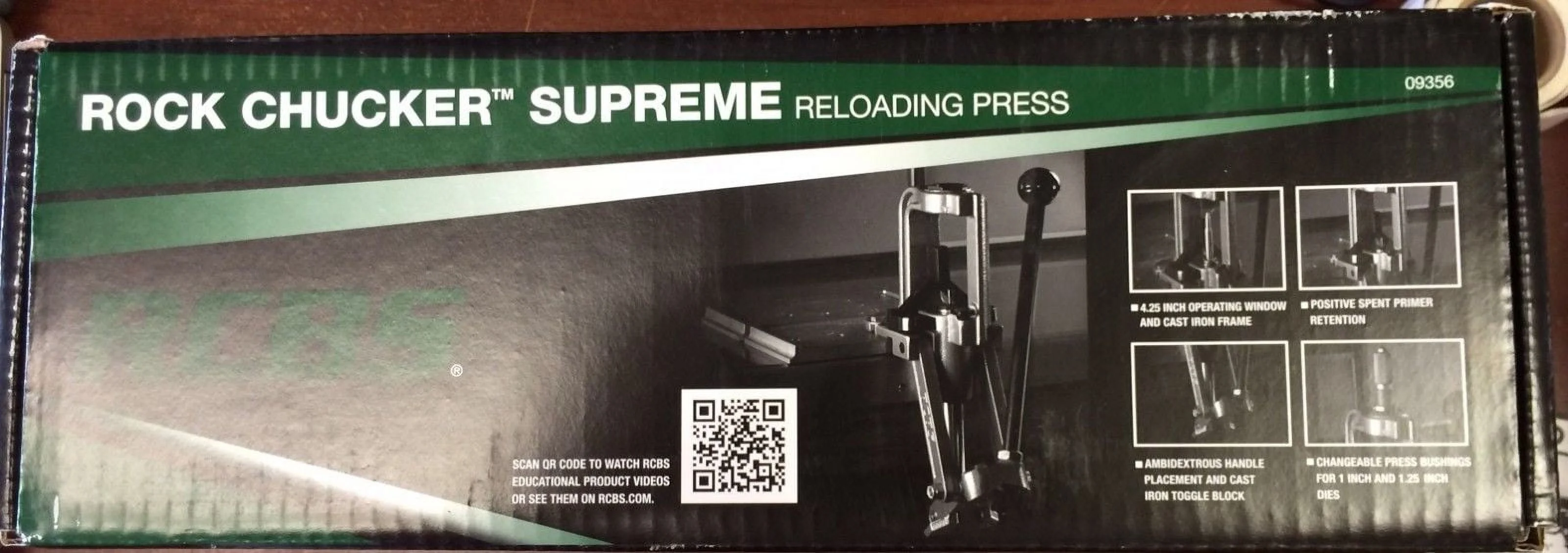 RCBS ROCK CHUCKER SUPREME RELOADING PRESS SINGLE STAGE