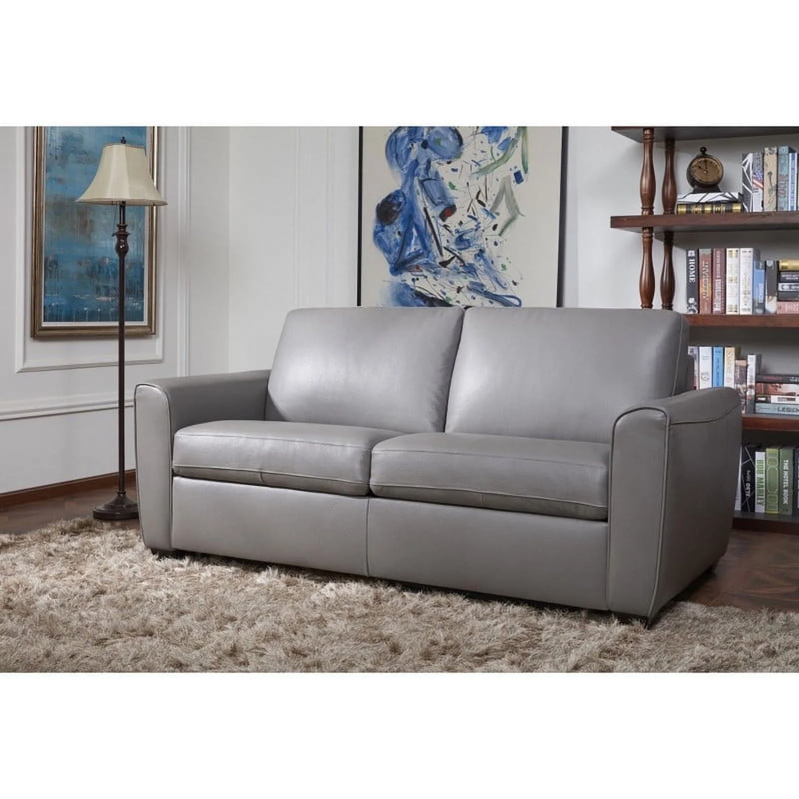 Jasper Modern Style Premium Sofa Bed, Grey
