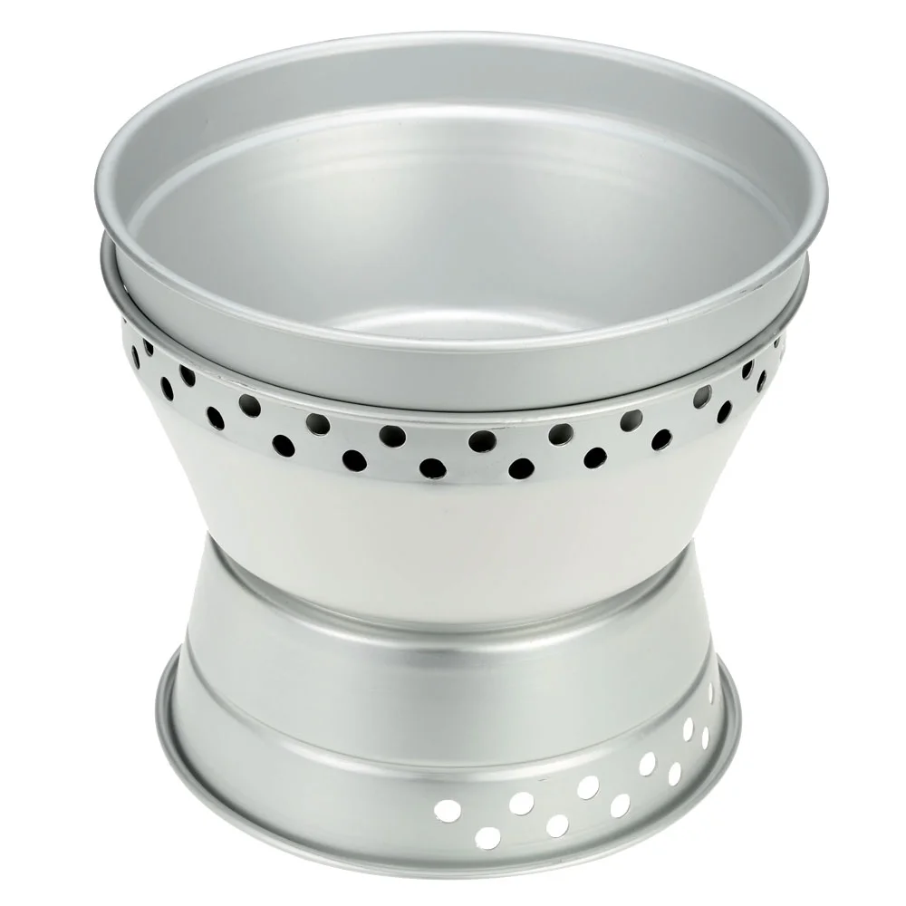 Lixada Backpacking Cooking Set Portable Camping Mess Kit with Alcohol Spirit Stove Stand Gripper Pot Pan Ideal for Outdoor Hiking Picnic BBQ