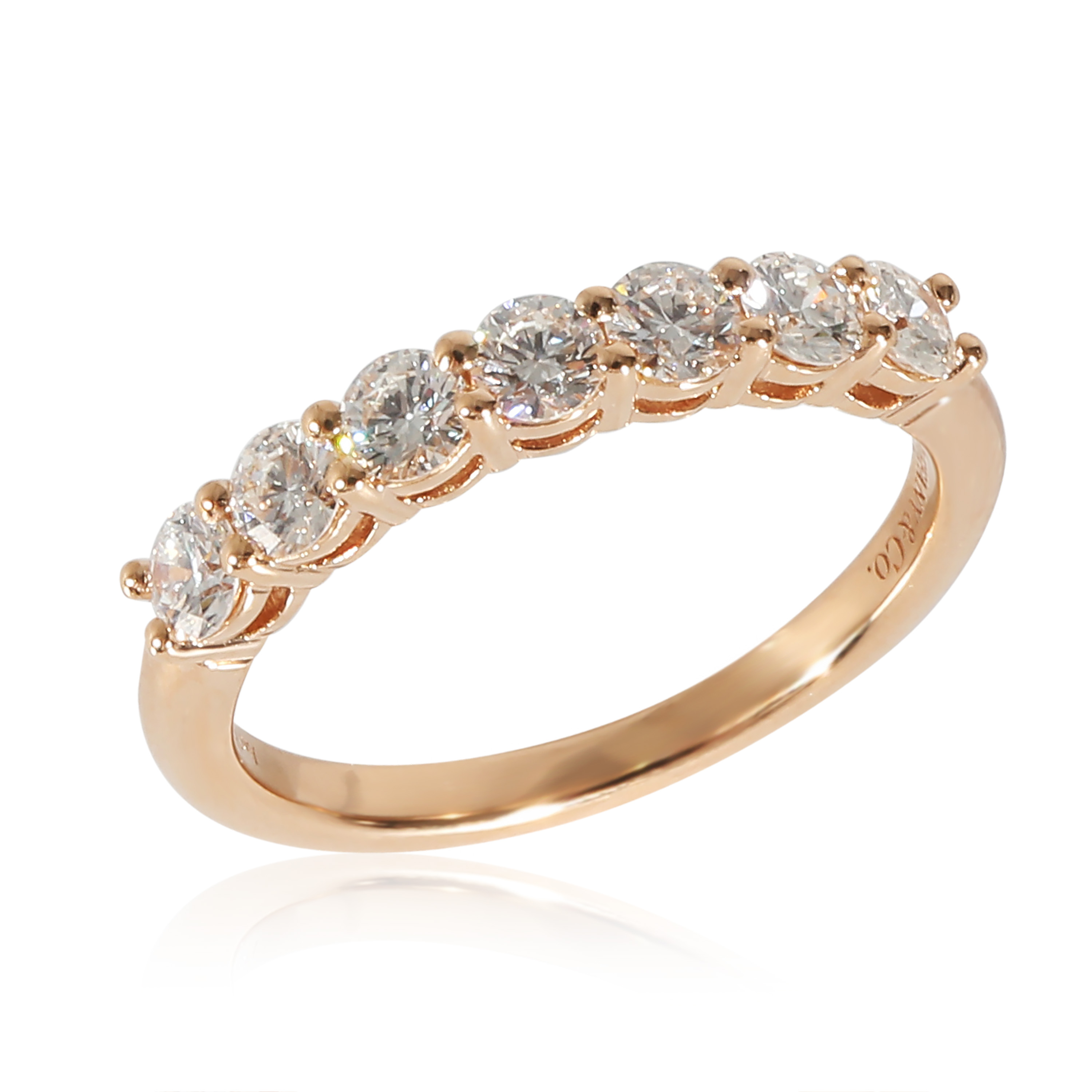 Tiffany & Co. Tiffany Forever Band in 18K Rose Gold 0.57 CTW Pre-Owned