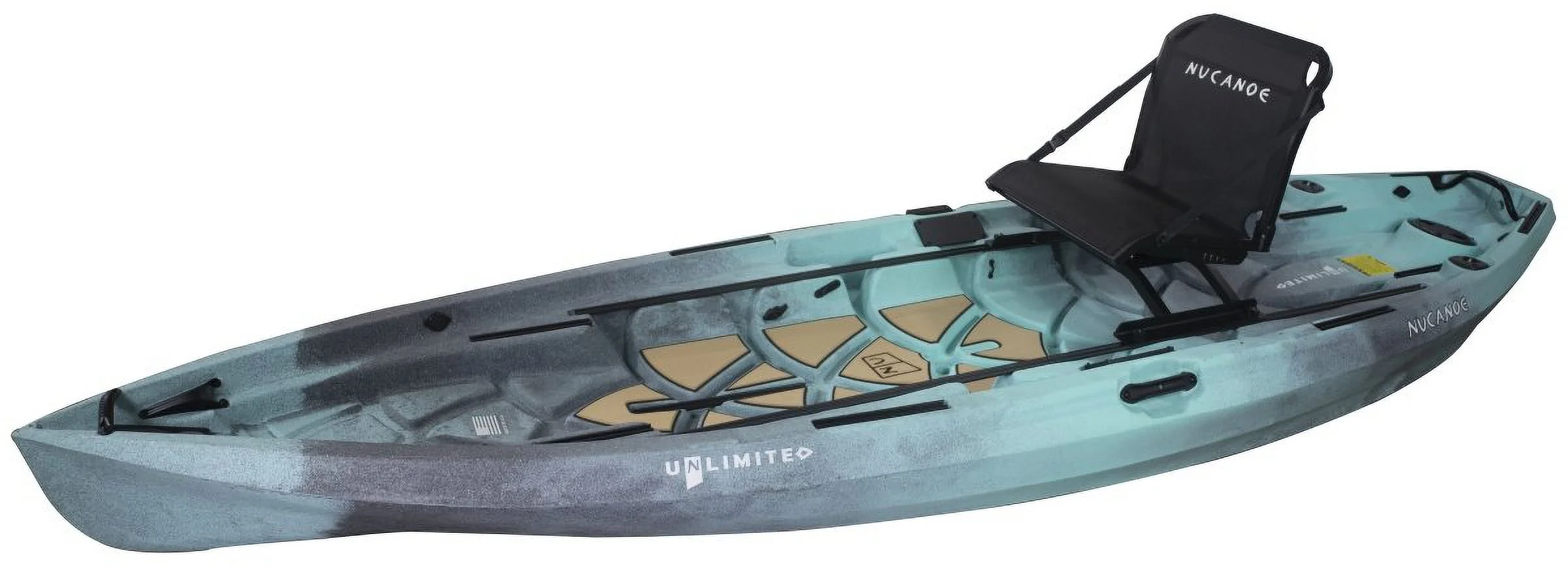 2023 Nucanoe Unlimited Fishing Kayak with Fusion 360 Seat