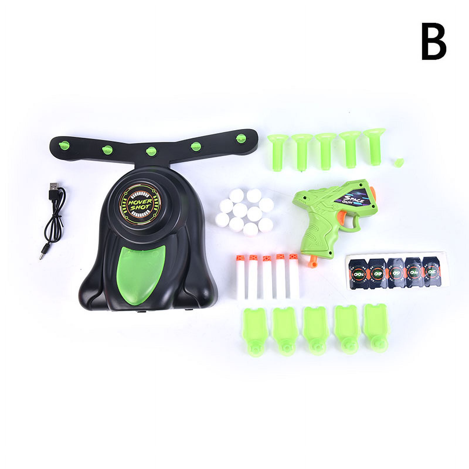 Party Yeah Electric Target Practice Shooting Indoor Games Floating Ball Gun Kids Toys Gift
