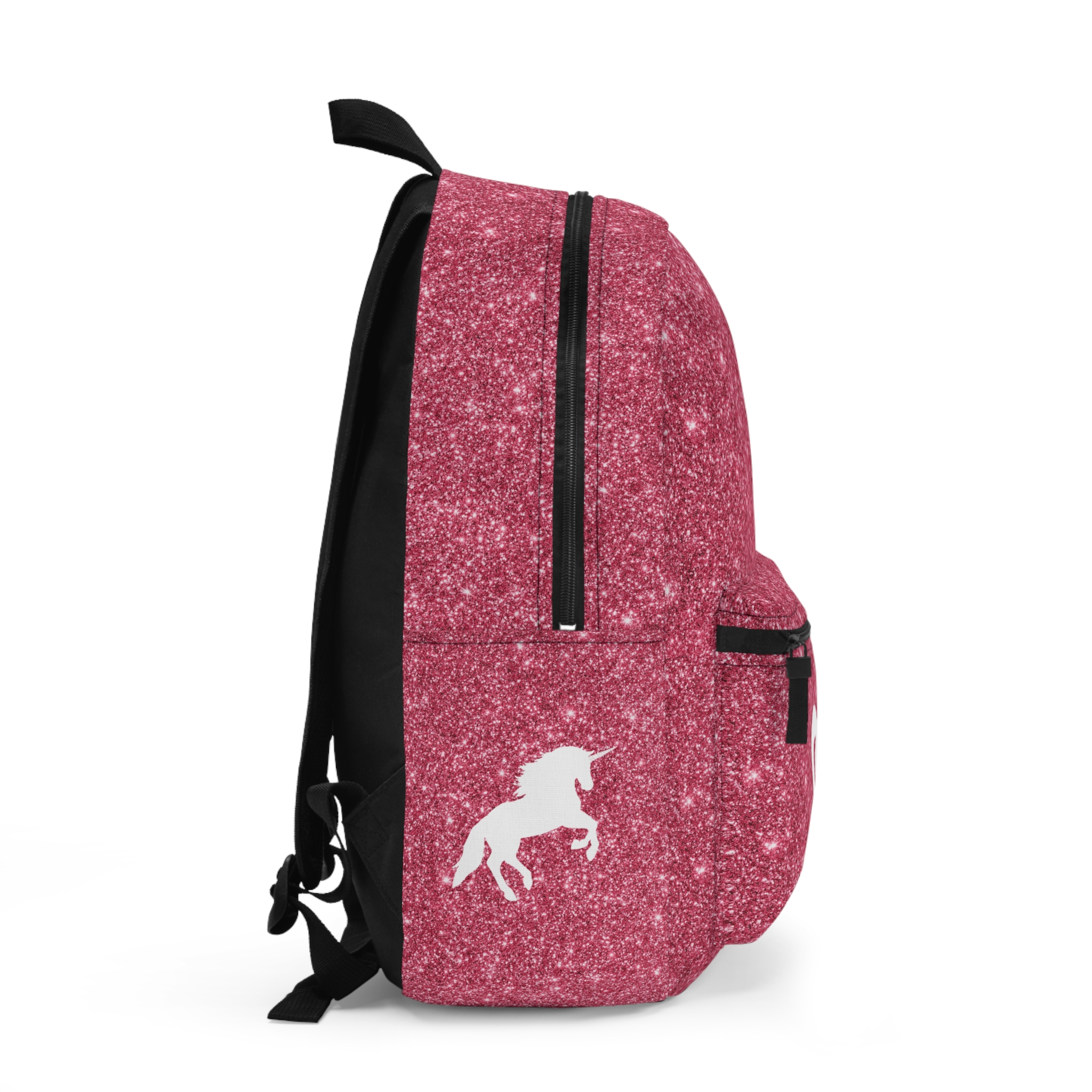 Barbie Pink Design Backpack - Glitter Pink by Karibou