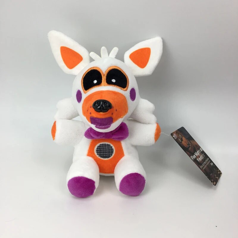 20cm FNAF Sister Location Funtime Fox Foxy Plush Toys Soft Stuffed Animals Toys Doll Gifts for Children Kids