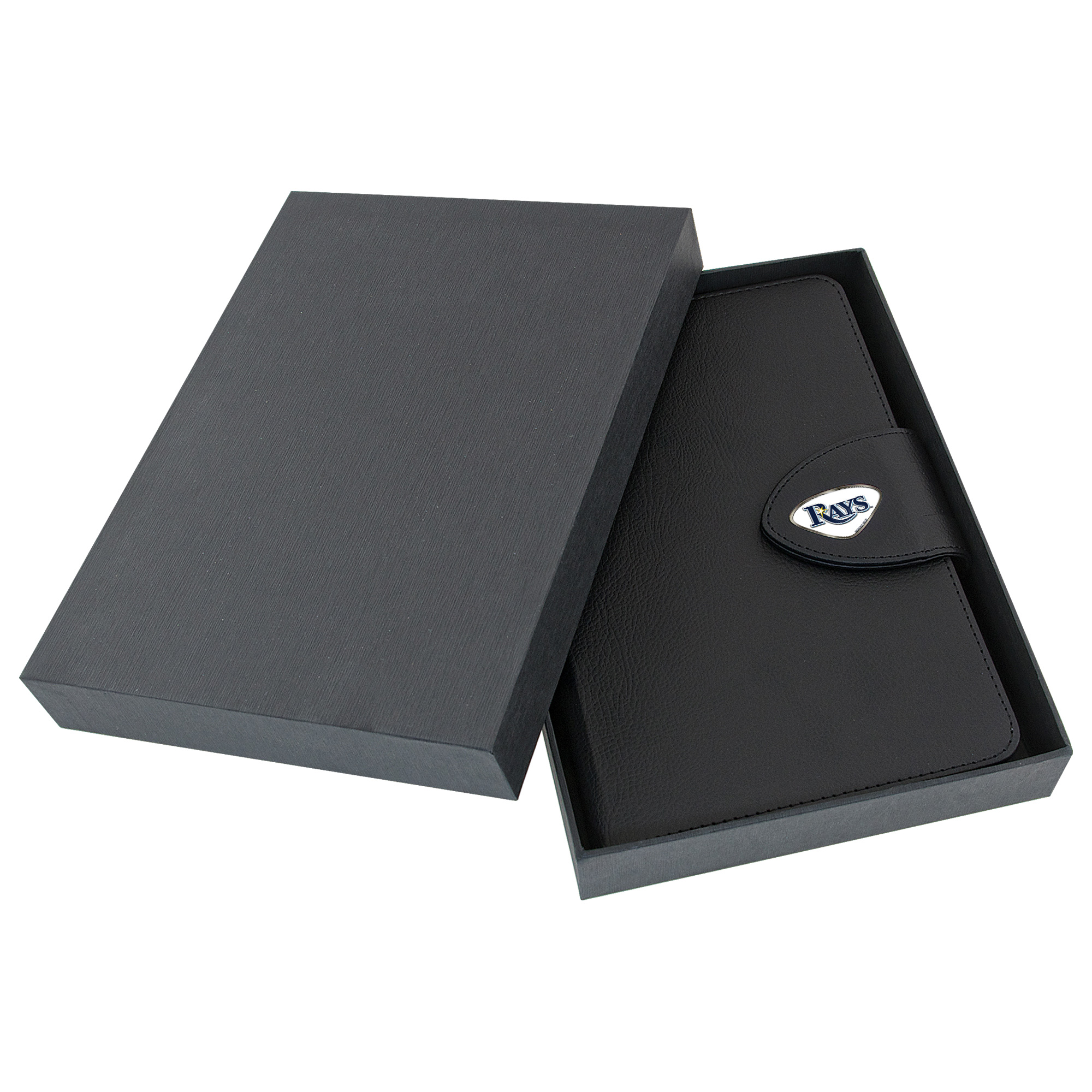 Black Tampa Bay Rays Classic Notebook