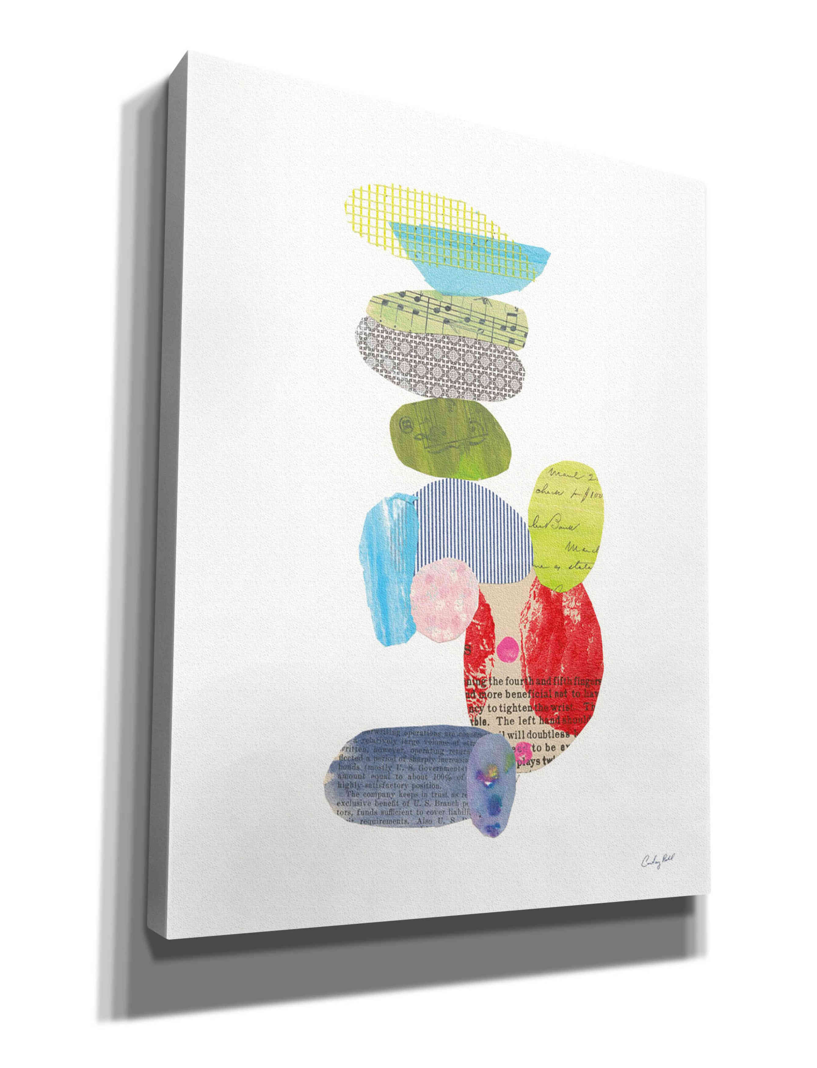 Epic Graffiti 'Whimsy III v2' by Courtney Prahl, Giclee Canvas Wall Art, 26