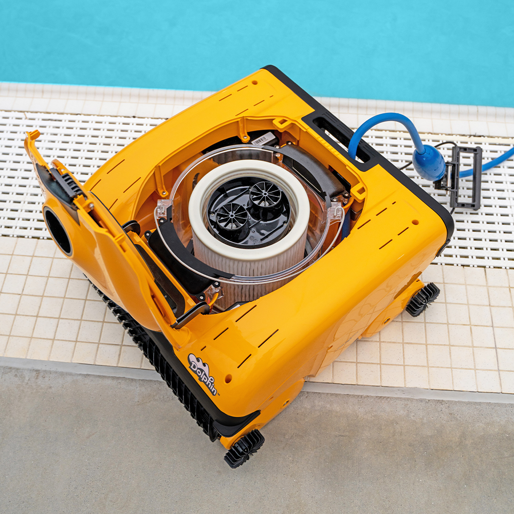 Dolphin Wave 140 Commercial Robotic Pool Cleaner with Caddy 99997140-US