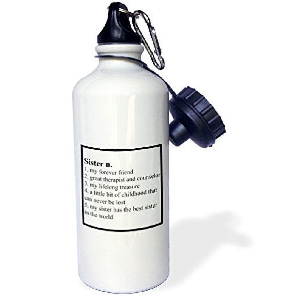 Definition of Sister saying 21 oz Sports Water Bottle wb-221928-1