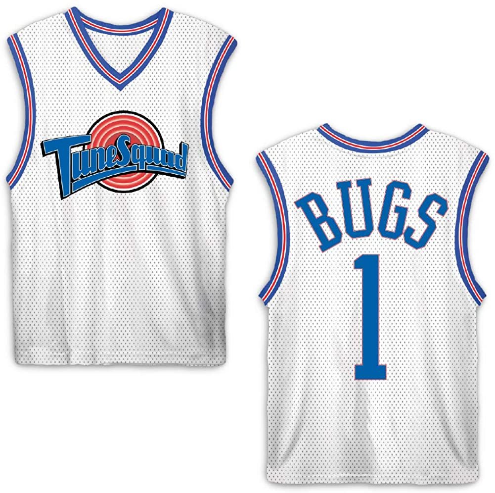 space jam Mens Classic Tank - Tune Squad Monstars & Bugs Bunny Jersey 90s Classic Tank Top