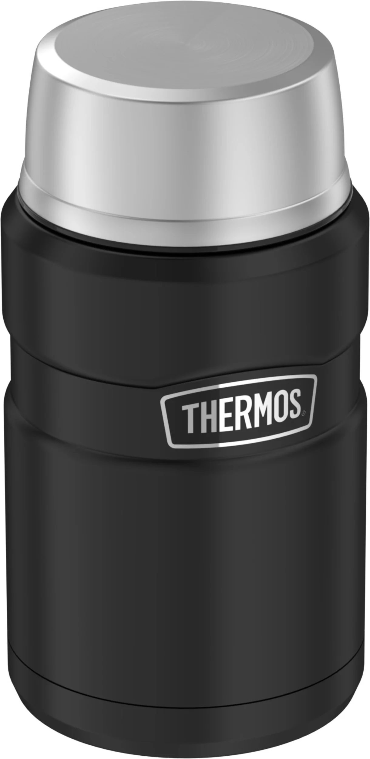 Thermos Stainless King Vaccuum Insulated Food Jar, 24oz, Matte Black